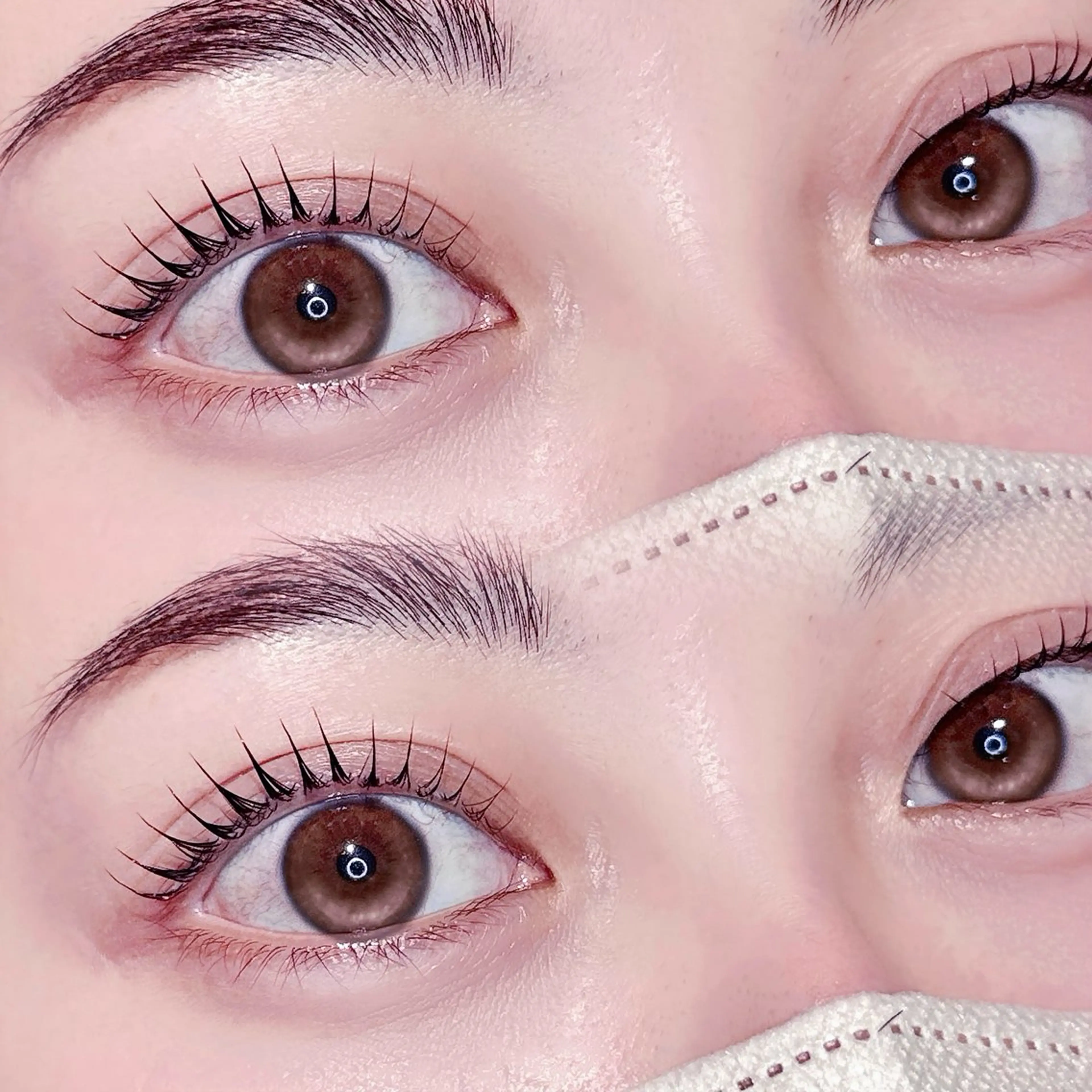 マツエク・マツパ マツパ fein.aoi🎀 🤍のマツエク・マツパデザイン