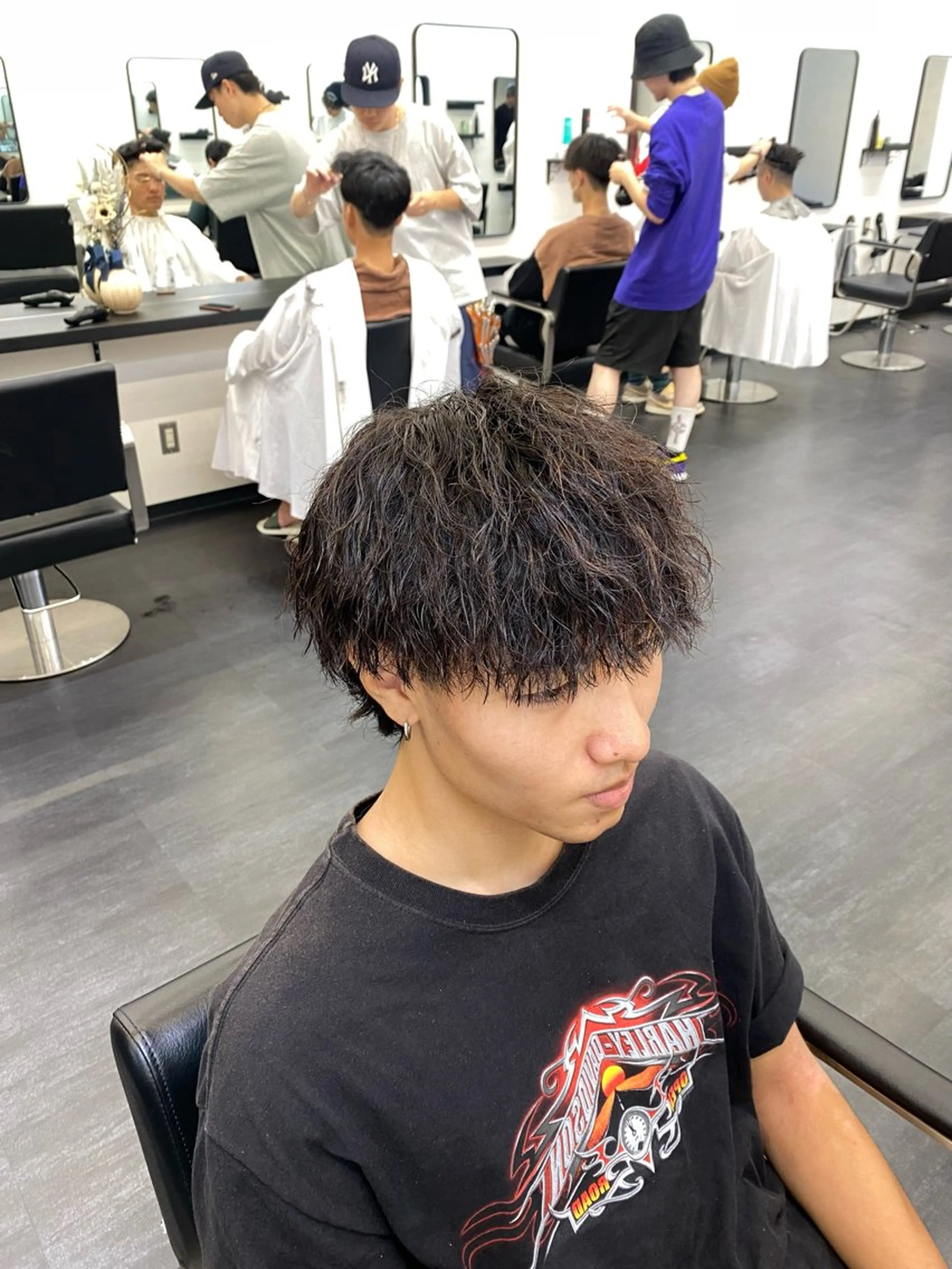 パーマ メンズ カット パーマ ヘアセット 🦁メンズ神特化🦁 12月限定/隆太郎のヘアスタイル