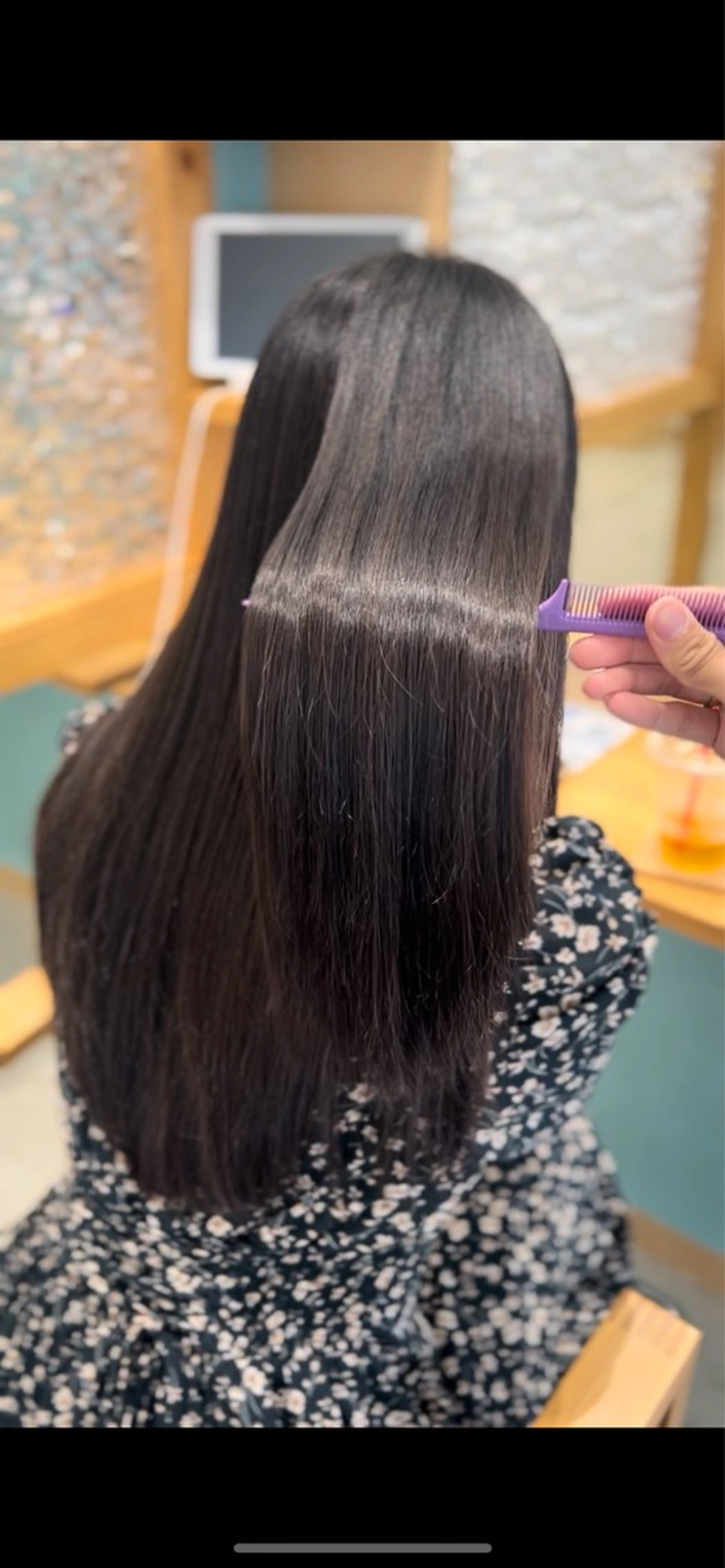 ロング トリートメント 渡部恵佑 川崎/髪質改善のヘアスタイル