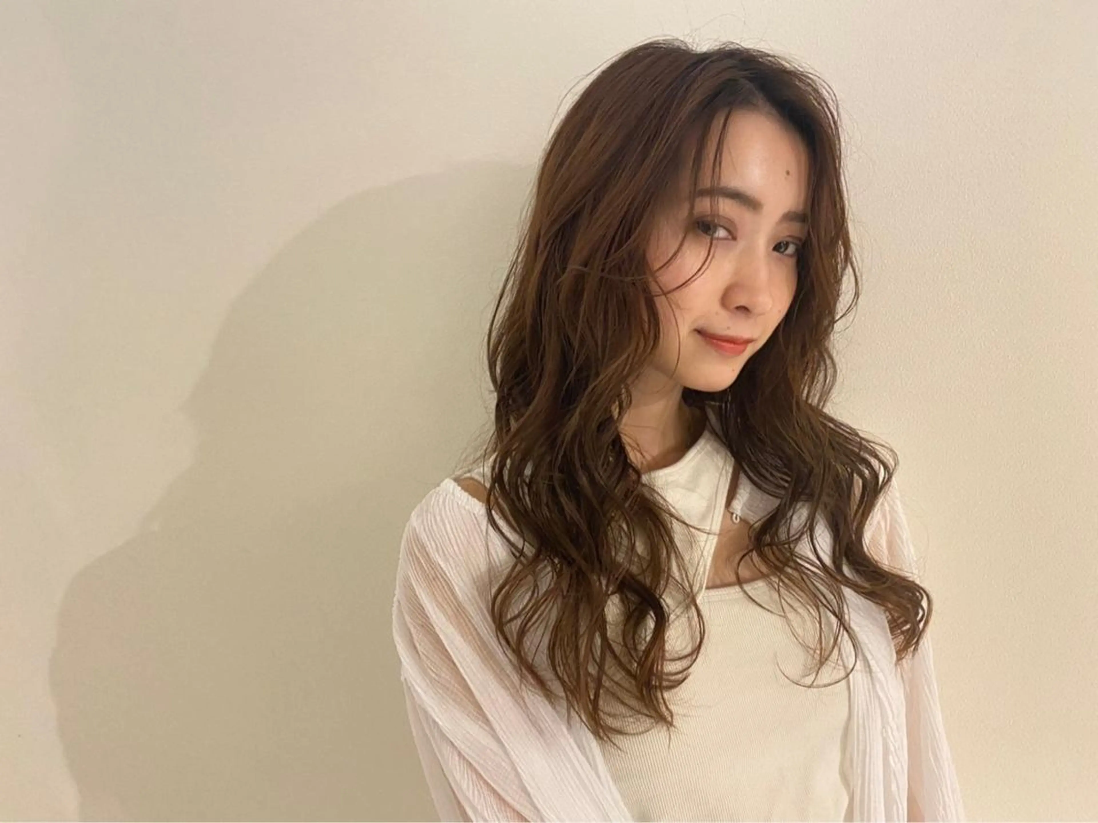 ロング カラー ヘアセット 暗髪透明感カラー/ インナー/小島良太のヘアスタイル