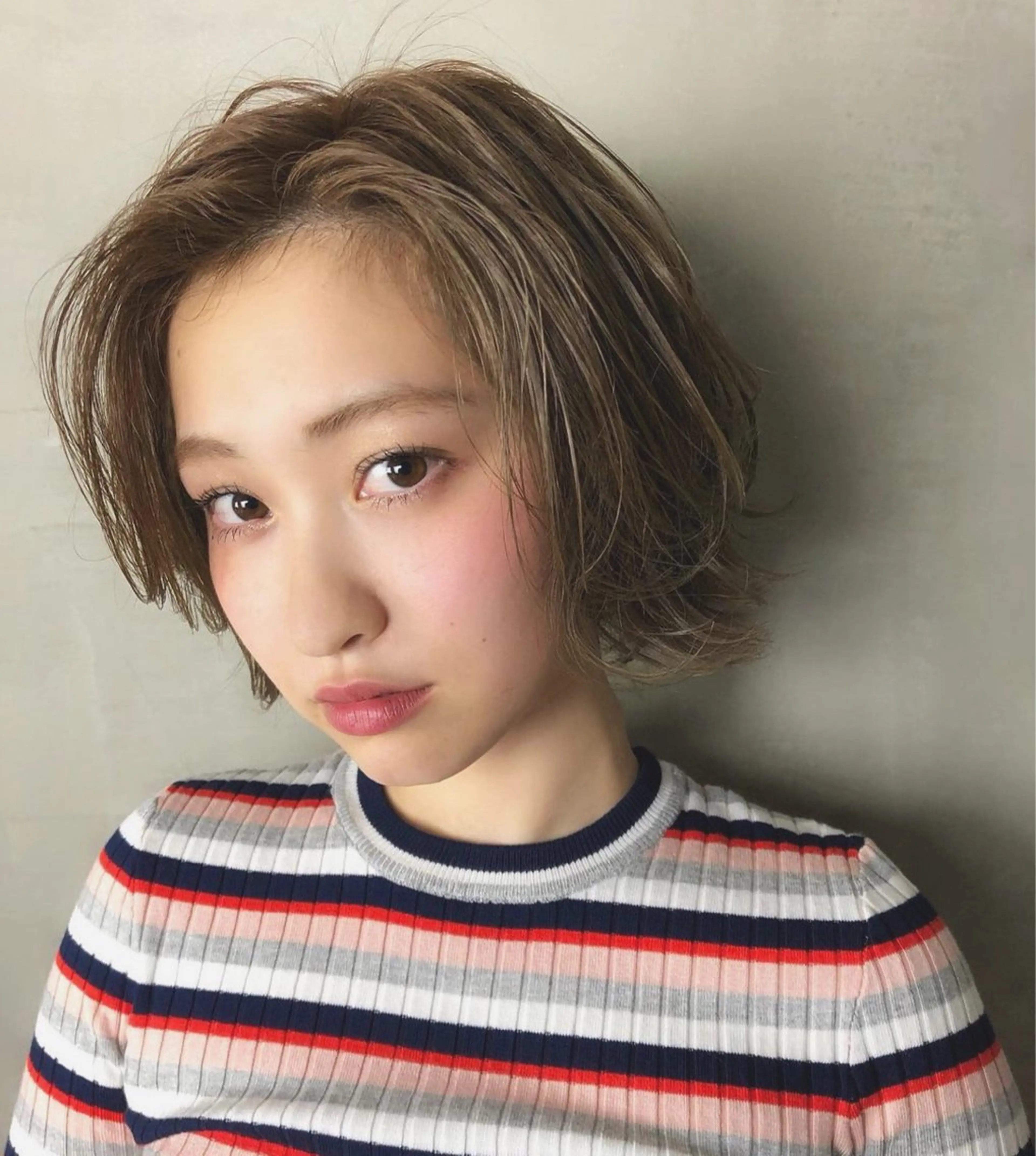 レディースカット＋ヘアカラー（ブリーチなし）🌿の写真