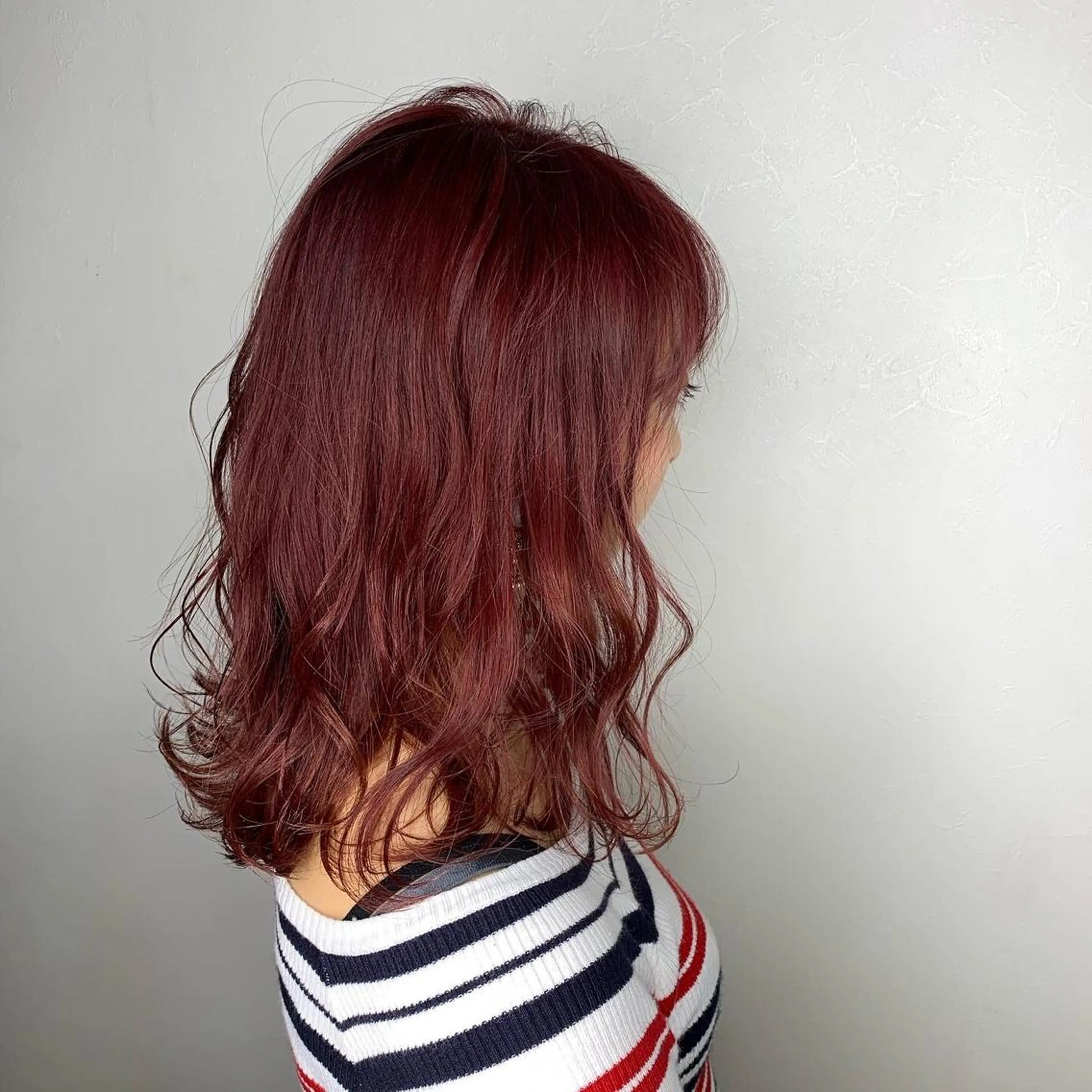 ミディアム ヘアカラー トリートメント BIANCA isesaki 小暮のヘアスタイル