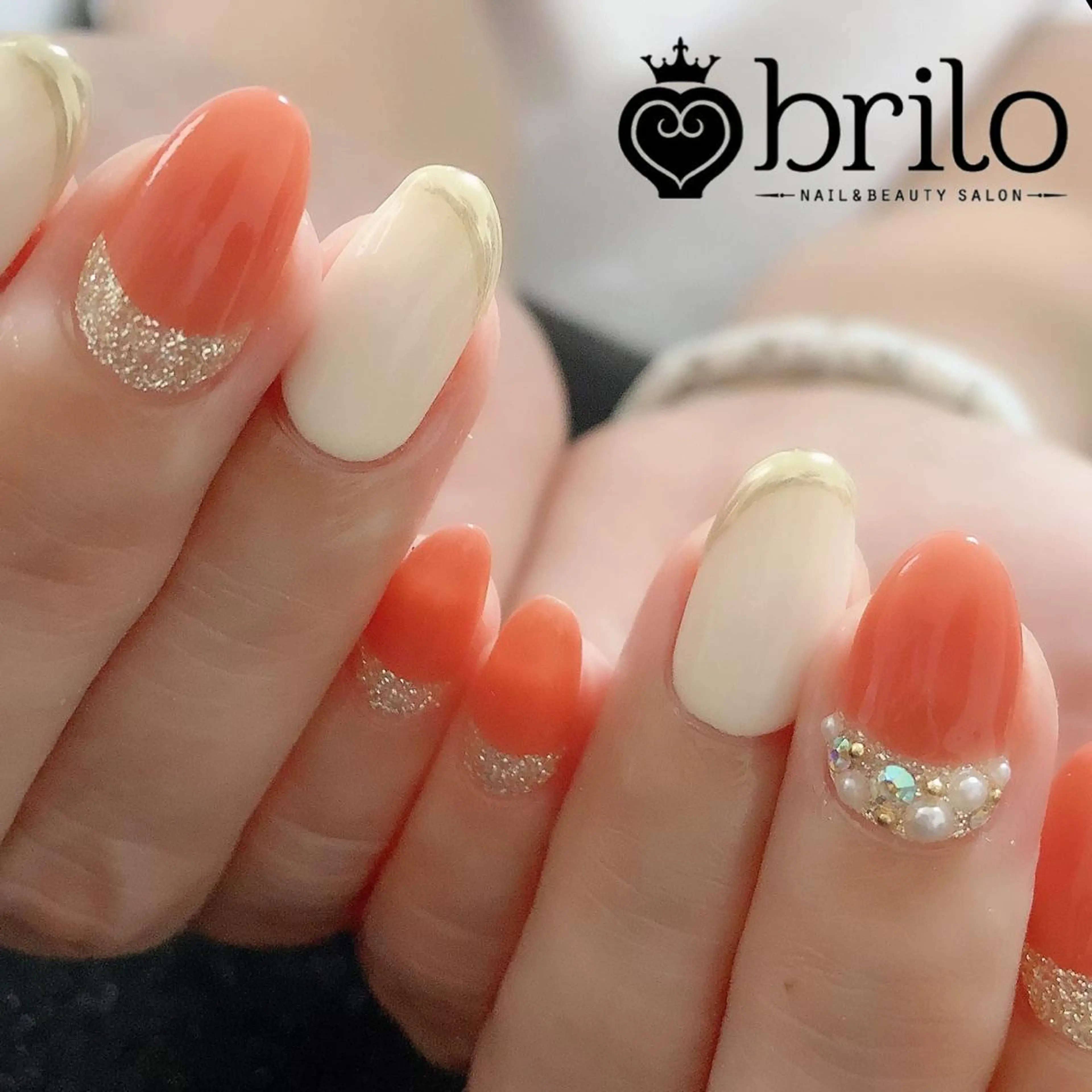 ネイル アートネイル シンプルネイル brilo erikaのネイルデザイン