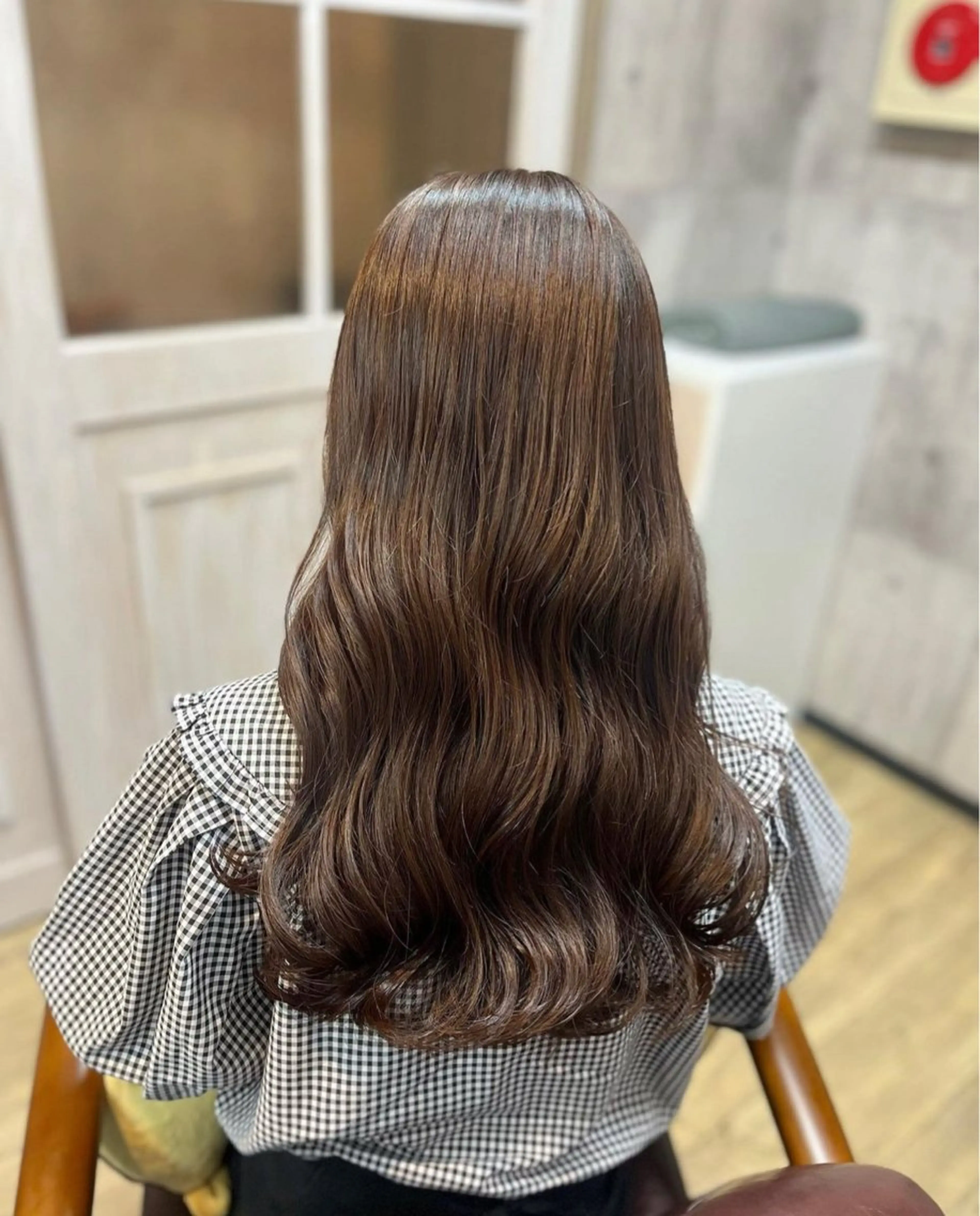 ロング カラー カット ヘアカラー トリートメント 艶髪🌈ムラカミ サキのヘアスタイル