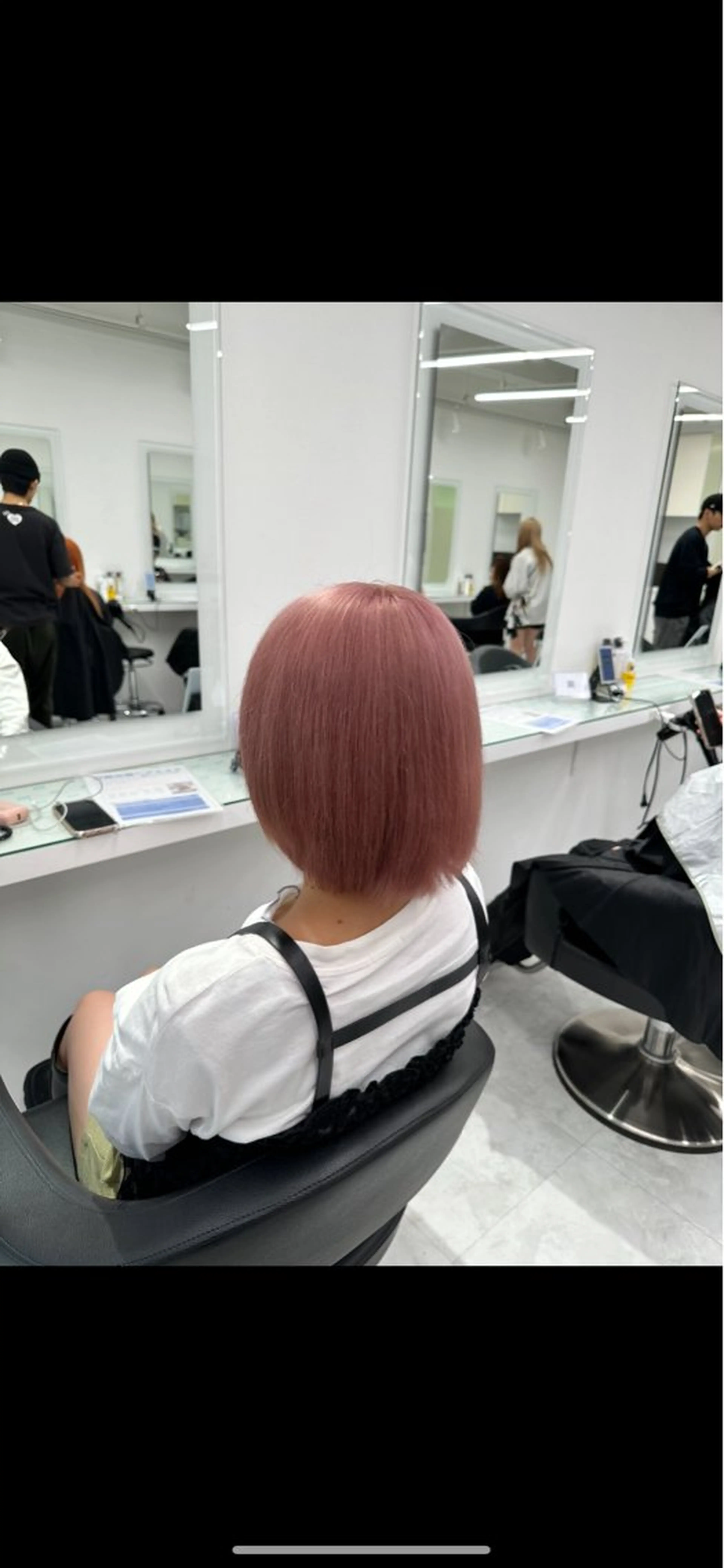 カラー マンツーマン/原宿/ 透明感カラー⭐️のヘアスタイル