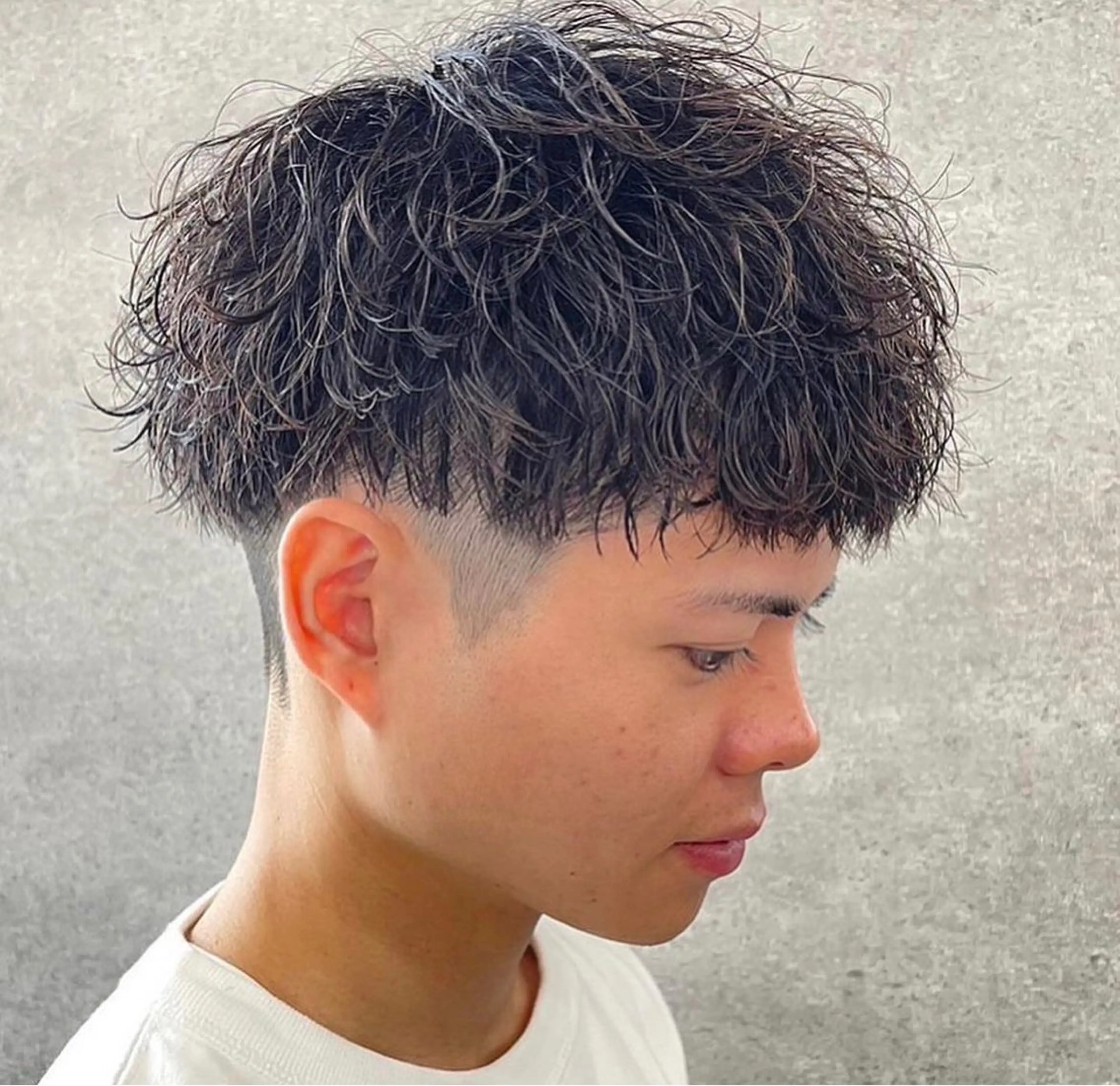 パーマ メンズ カット パーマ 🌟あゆ🌟 女子ウケスタイルのヘアスタイル
