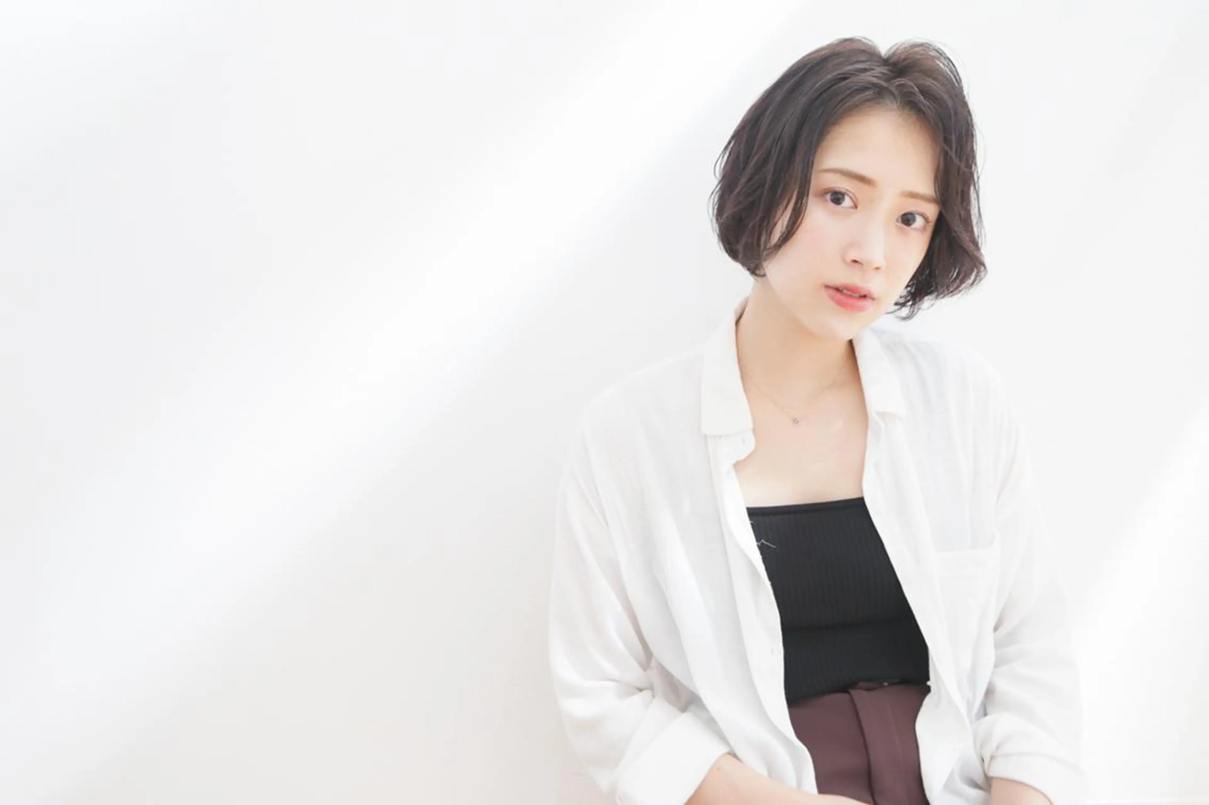 セミロング 兒玉 一成のヘアスタイル