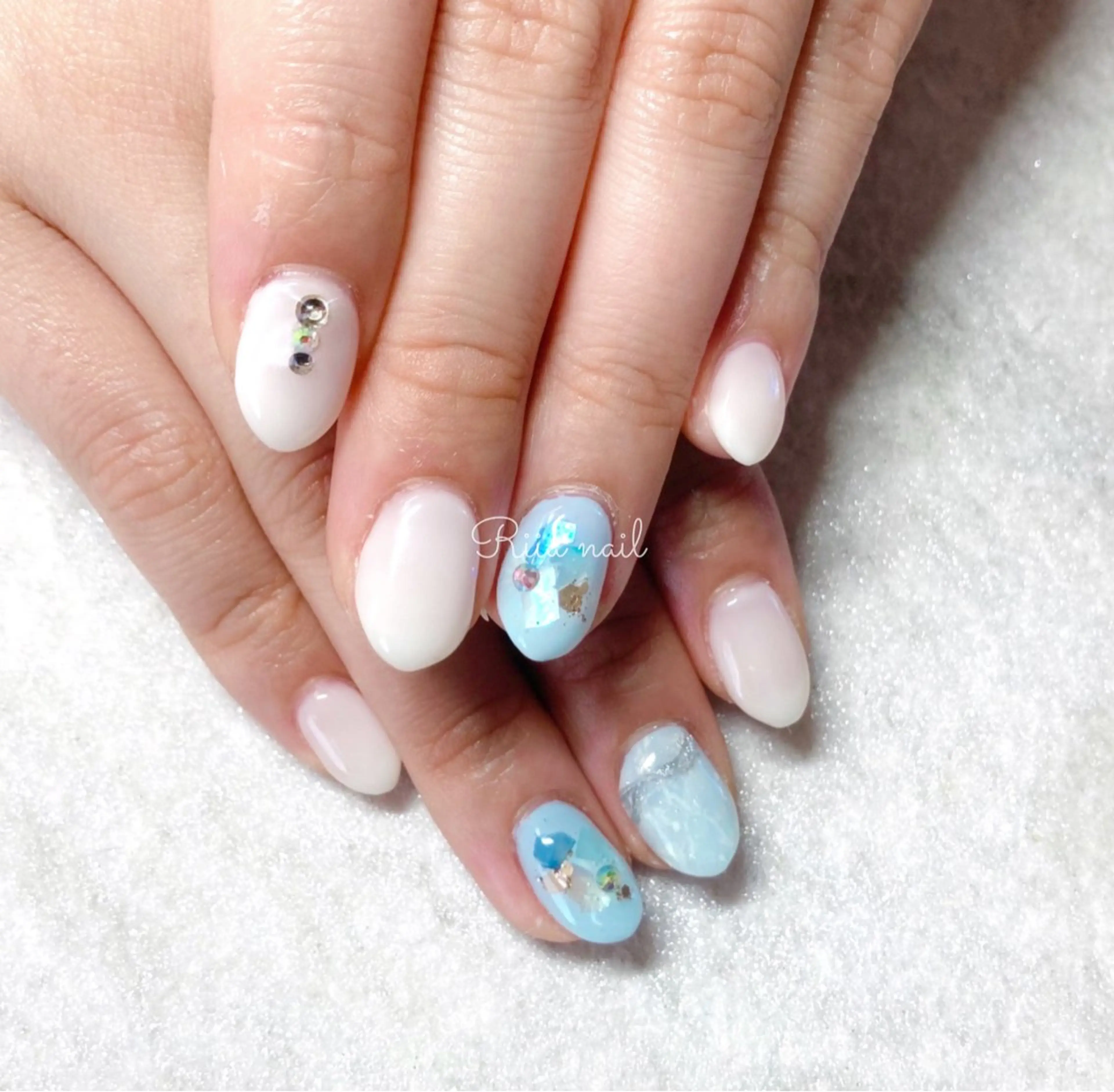 ネイル リニューアルオープン riianailのネイルデザイン