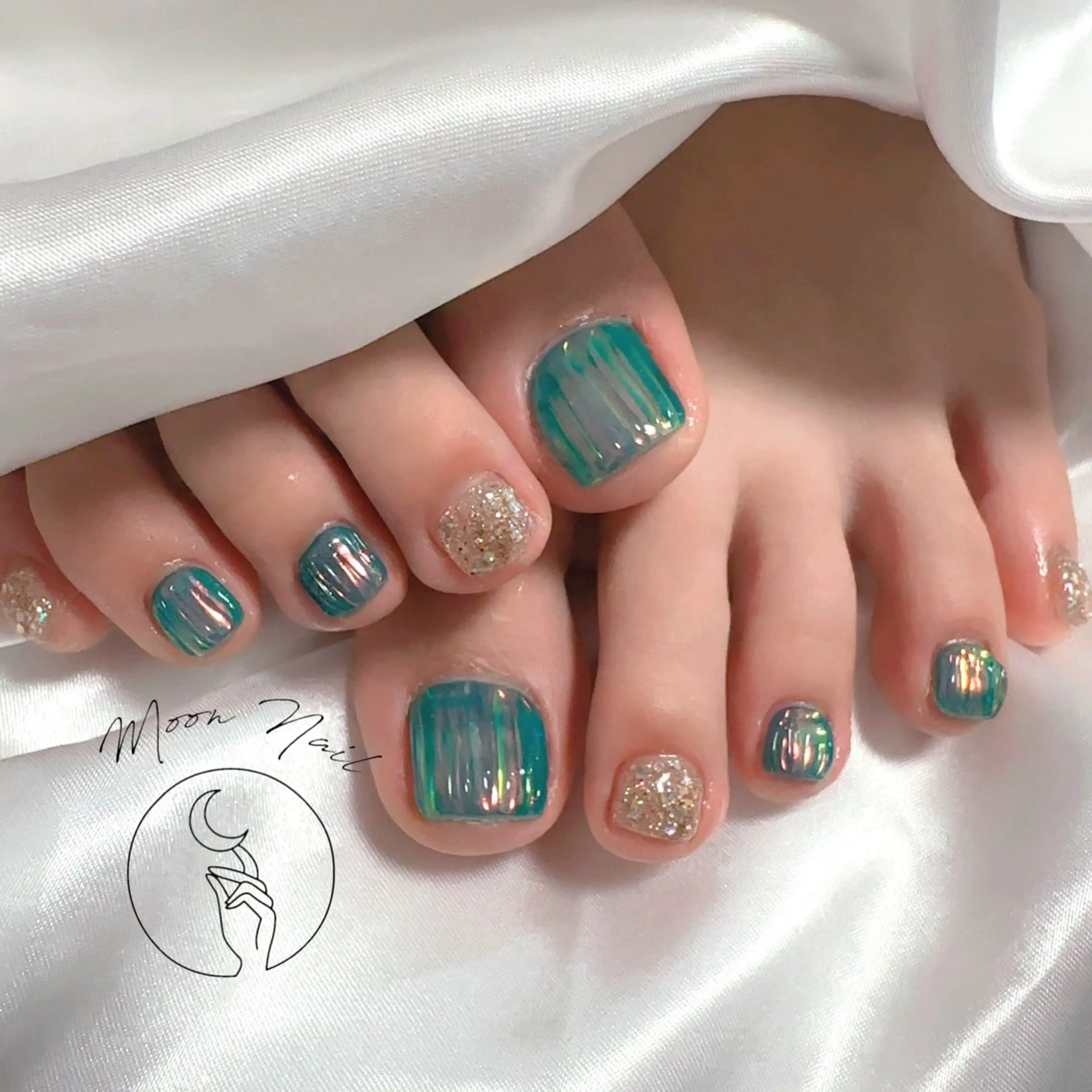 ネイル フットネイル Moon  Nail /栄　大須のネイルデザイン