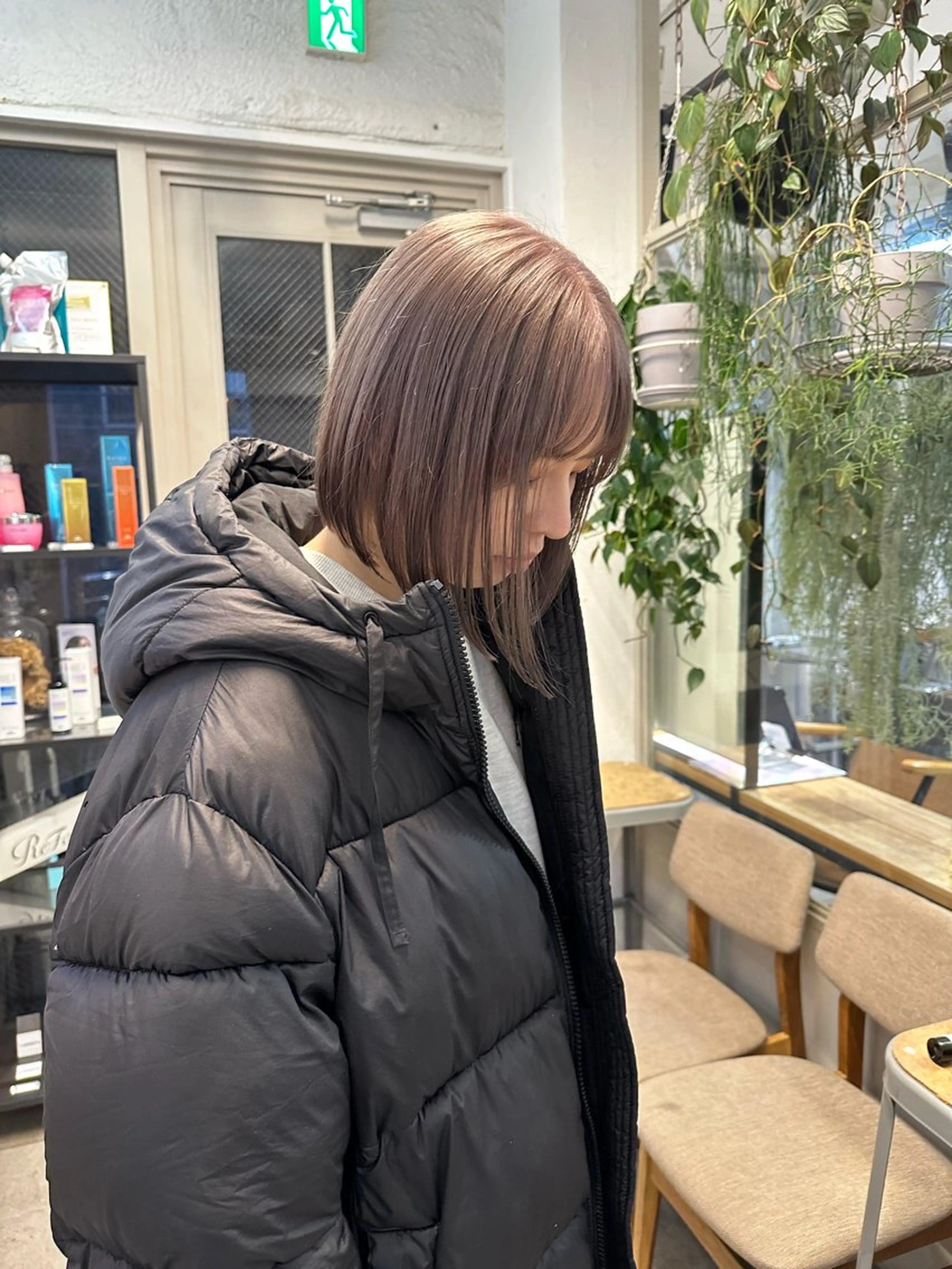 ショート カラー ハイトーンカラー ボブ REINA☁️透明感 カラー/ぷつっと♡のヘアスタイル