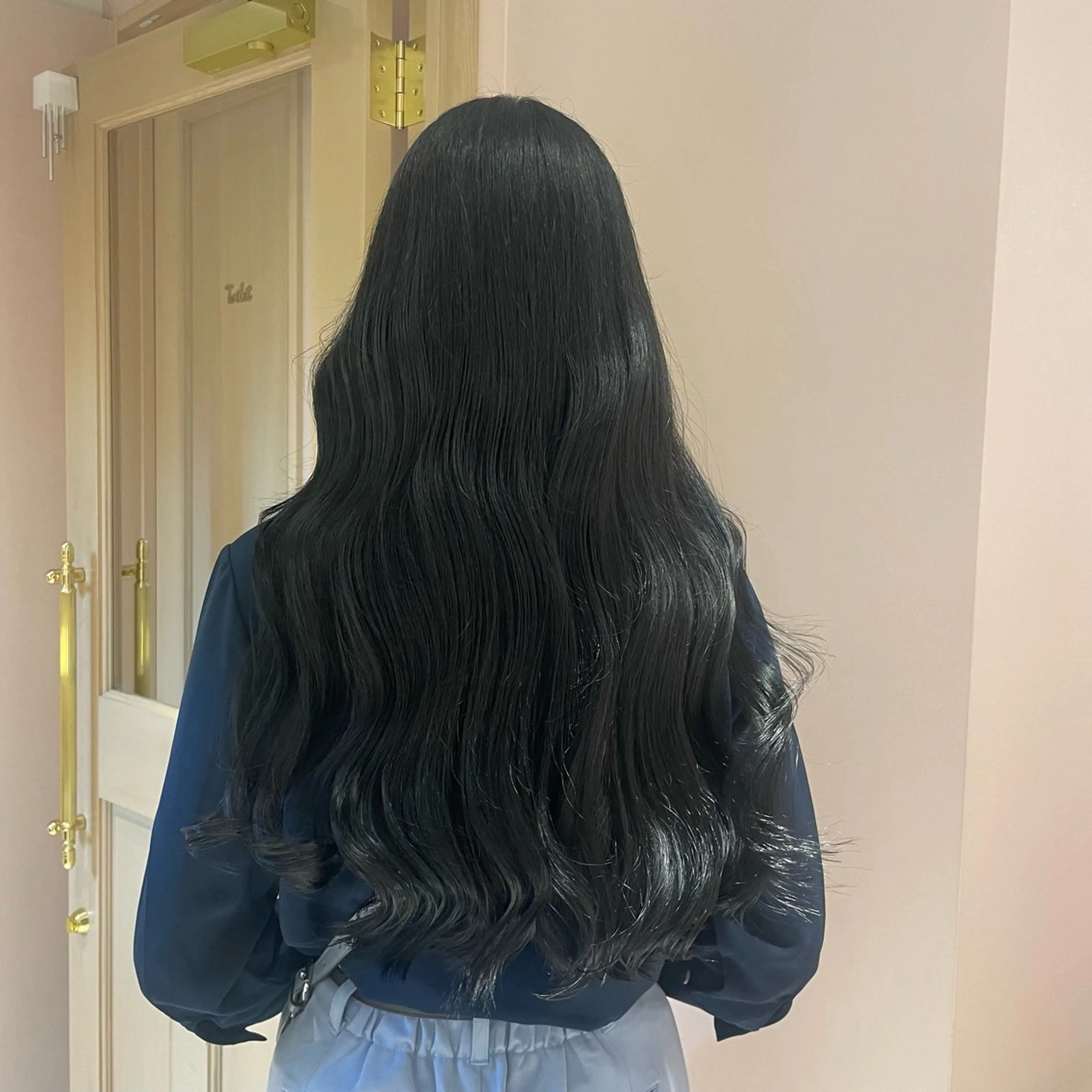 ロング ヘアカラー トリートメント ヘッドスパ マホ/日吉/髪質改善 /レイヤー/ガーリーのヘアスタイル