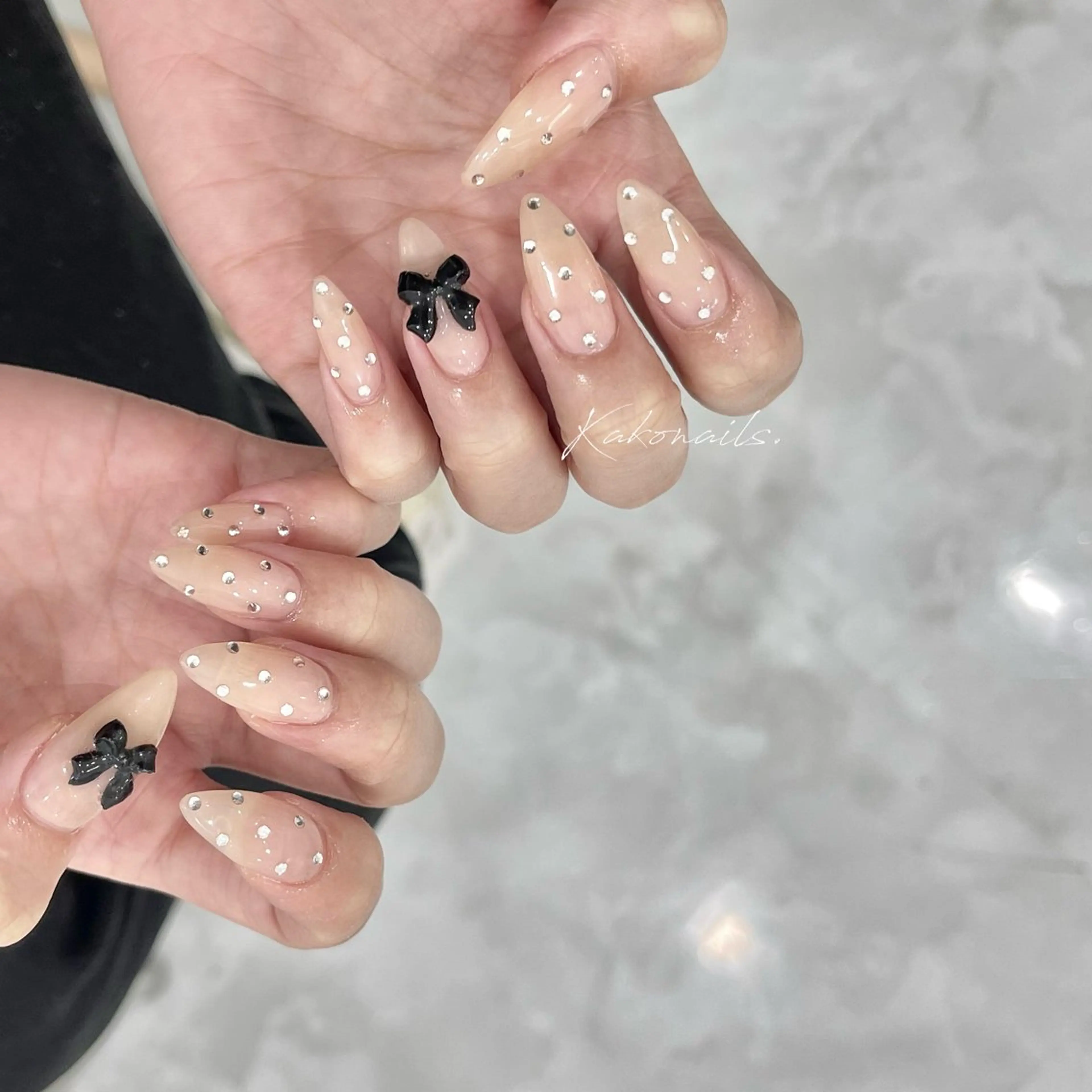 ネイル ハンドネイル フットネイル KAKO momo京橋のネイルデザイン