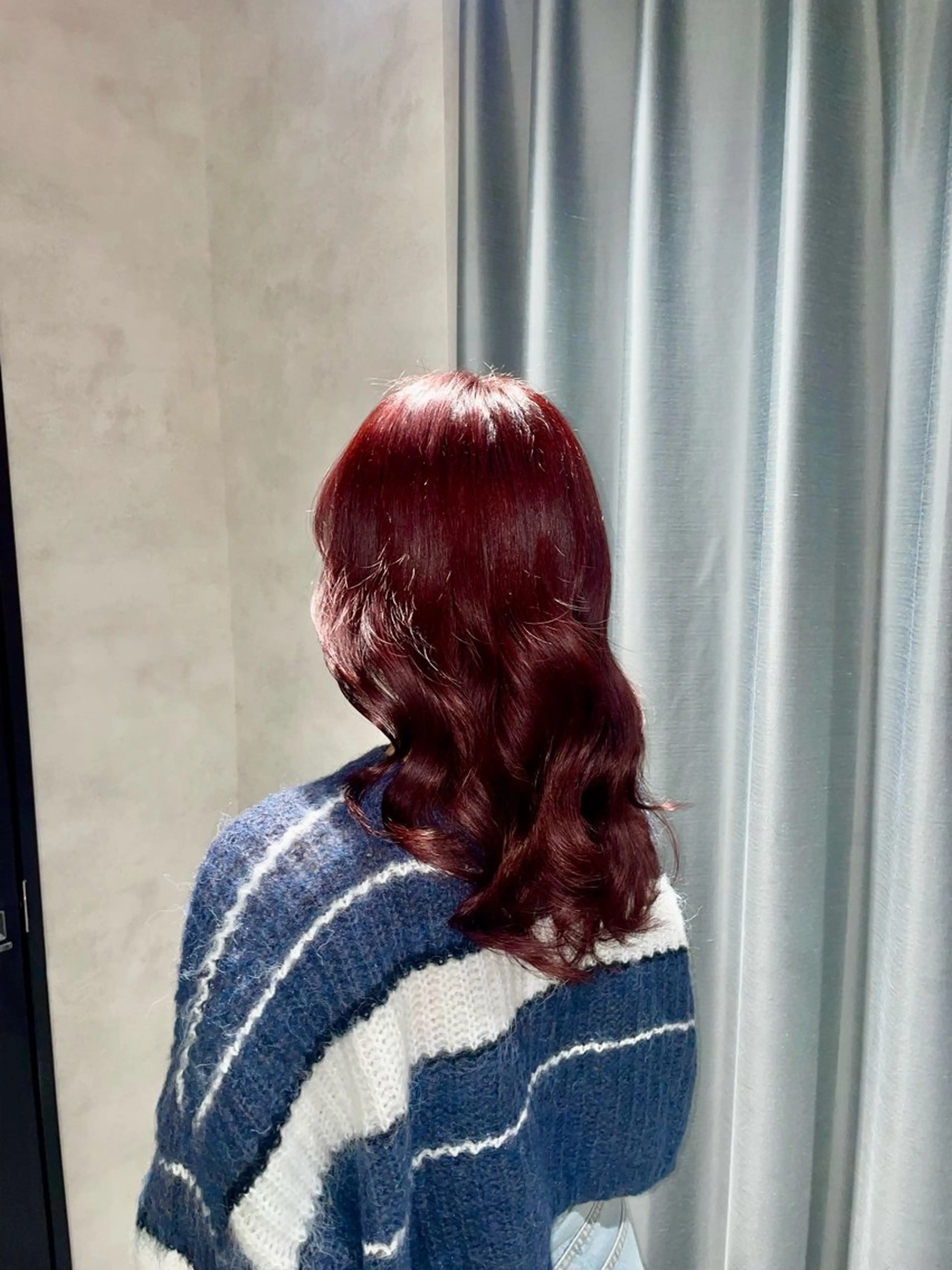 カラー 暖色/ハイトーン/ カラー/HBLのヘアスタイル