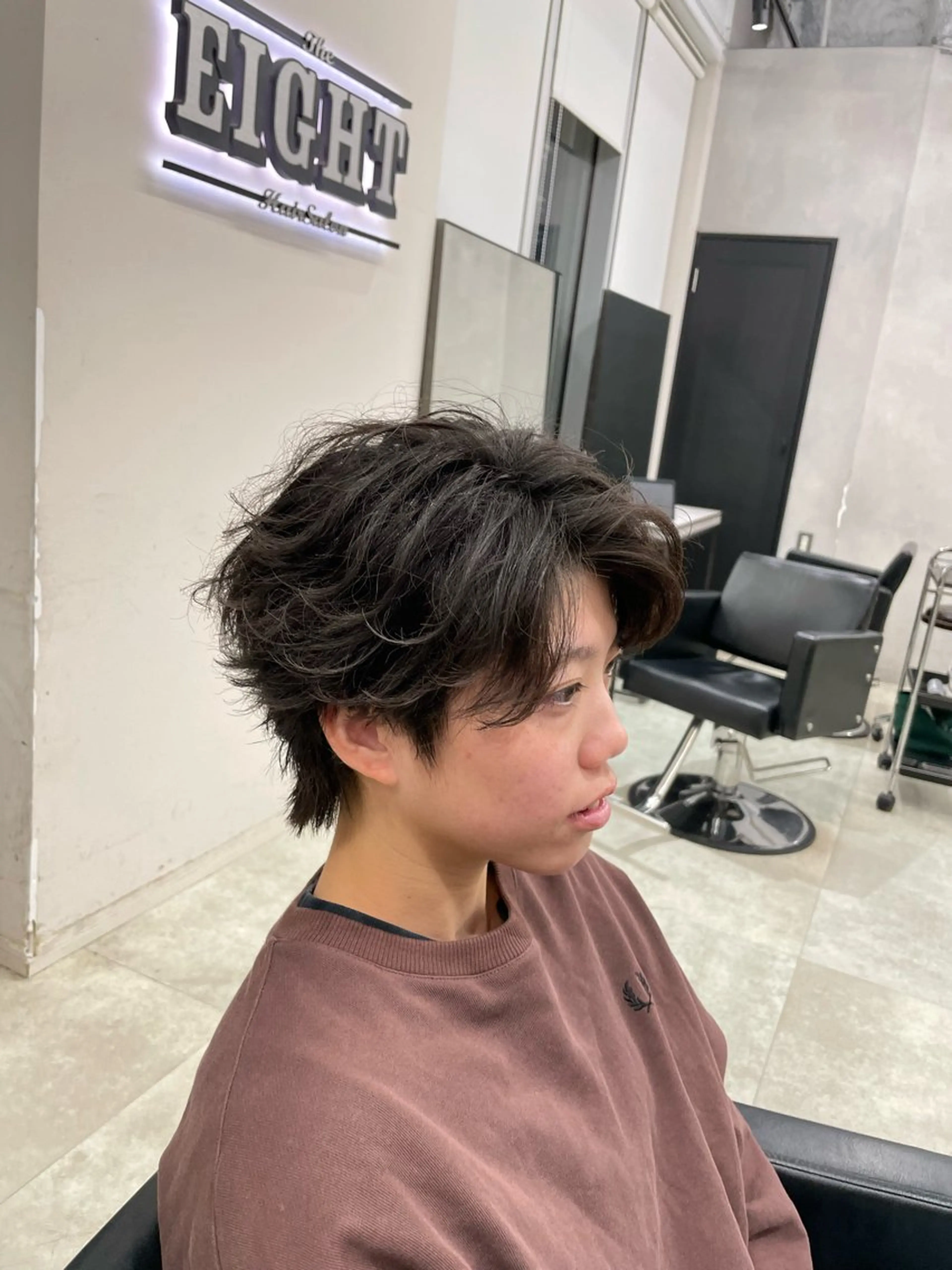 ショート パーマ メンズ カット パーマ メンズ特化🔥 パーマ  金子直斗のヘアスタイル