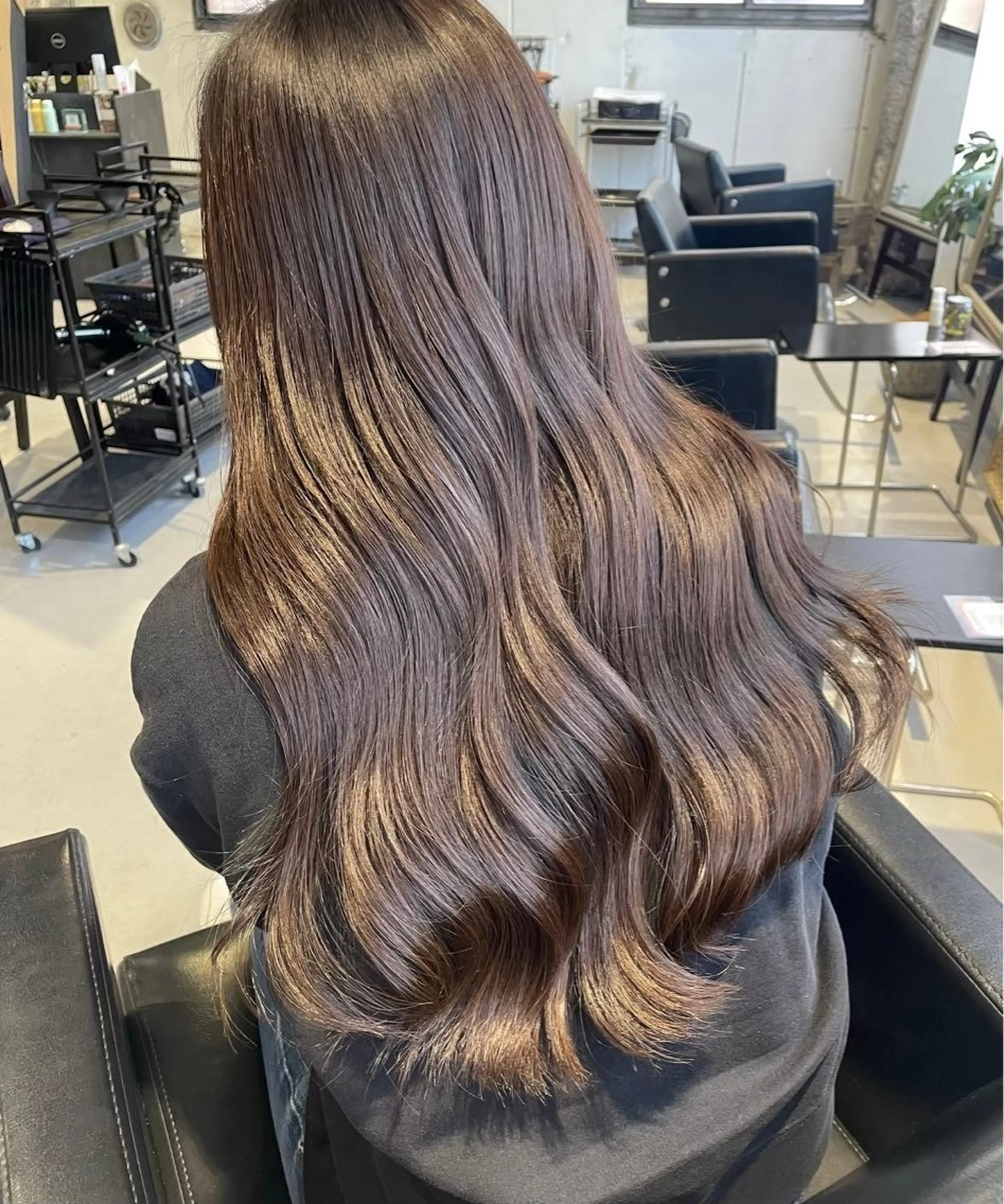 ロング カット ヘアカラー inc新小岩 🌱MANAMIのヘアスタイル