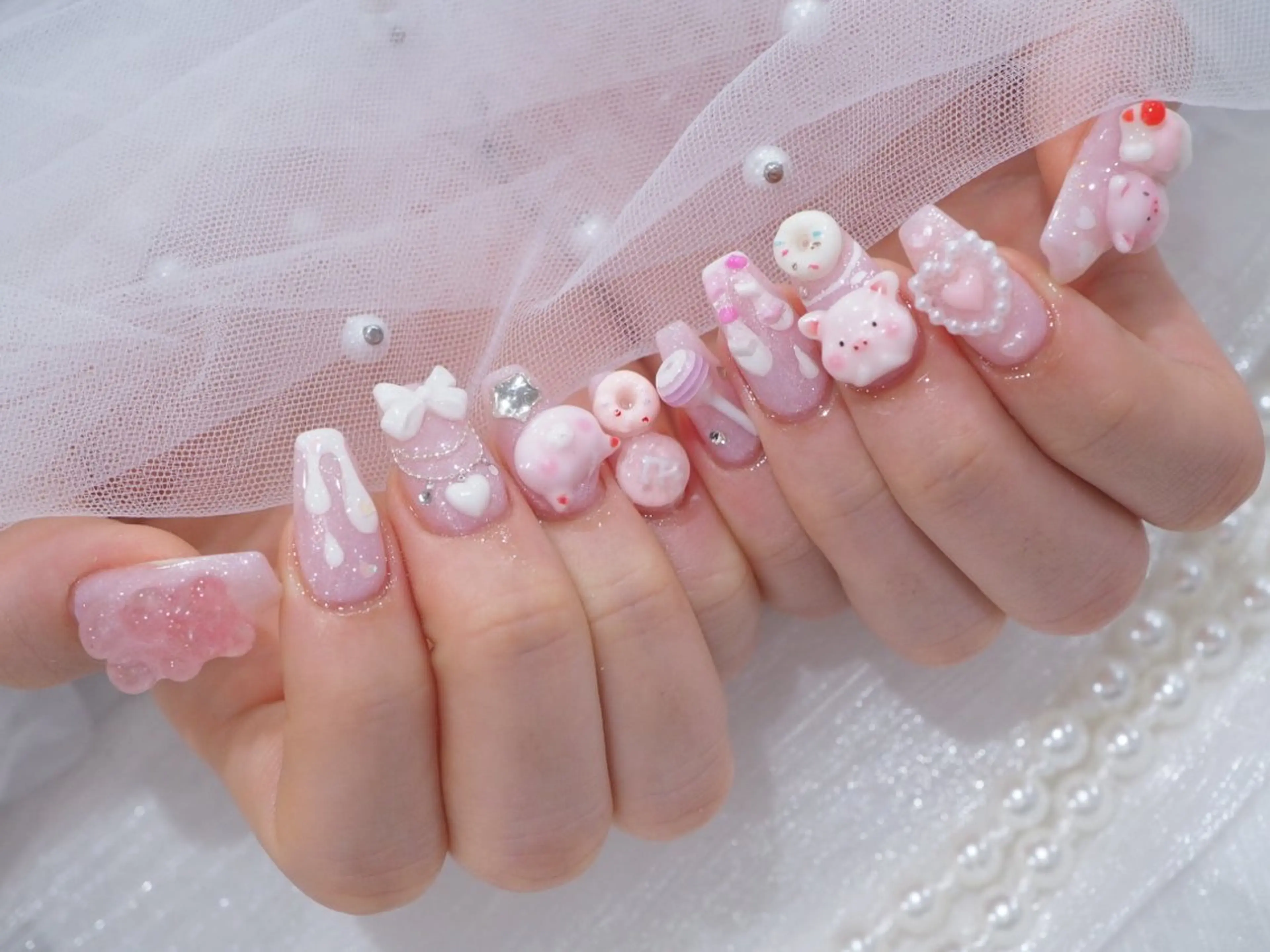 ネイル joieange福島 矢野のネイルデザイン