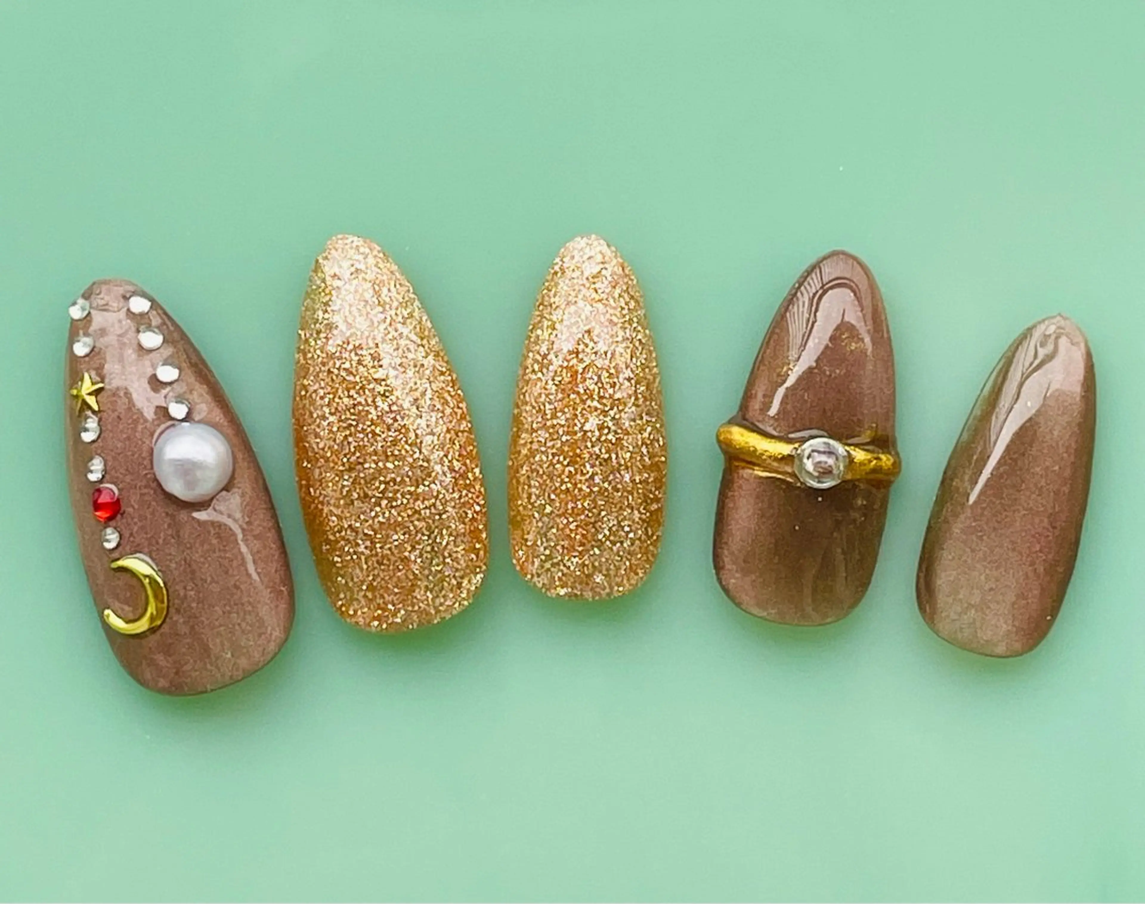 ネイル 冬ネイル クリスマス koto nails所属・koto nailsのネイルデザイン