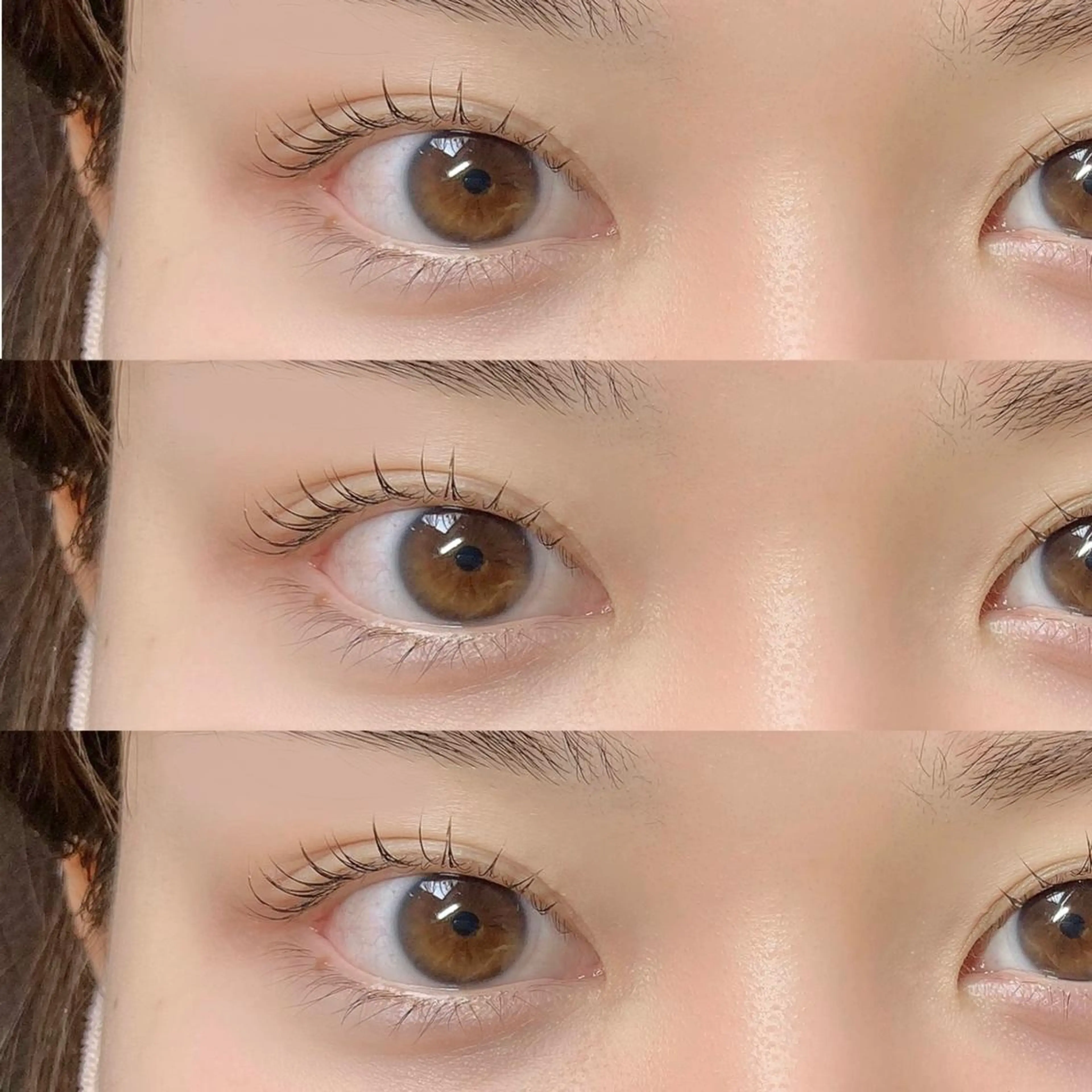 ミディアム ヘアアレンジ キッズ ネイル マツエク・マツパ アイブロウ 𓊆ᶠᵉᵉʸ𓊇 ᶜᴴᴵᴴᴬᴿᵁのマツエク・マツパデザイン