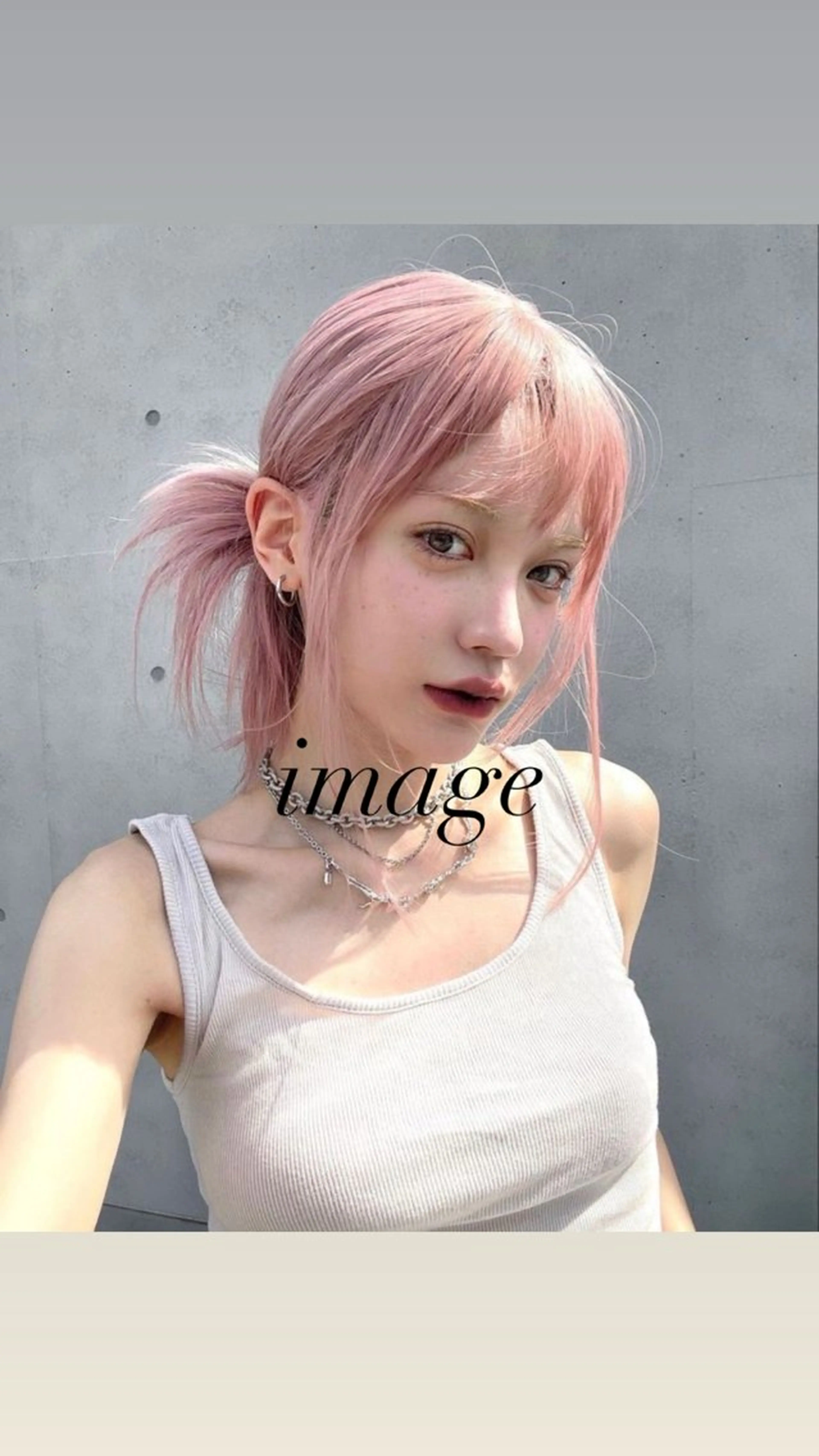 ロング カラー カット ヘアカラー トリートメント belle   表参道　terrace所属・抜きっぱなしブロンド /ハイトーン/カナタのヘアスタイル