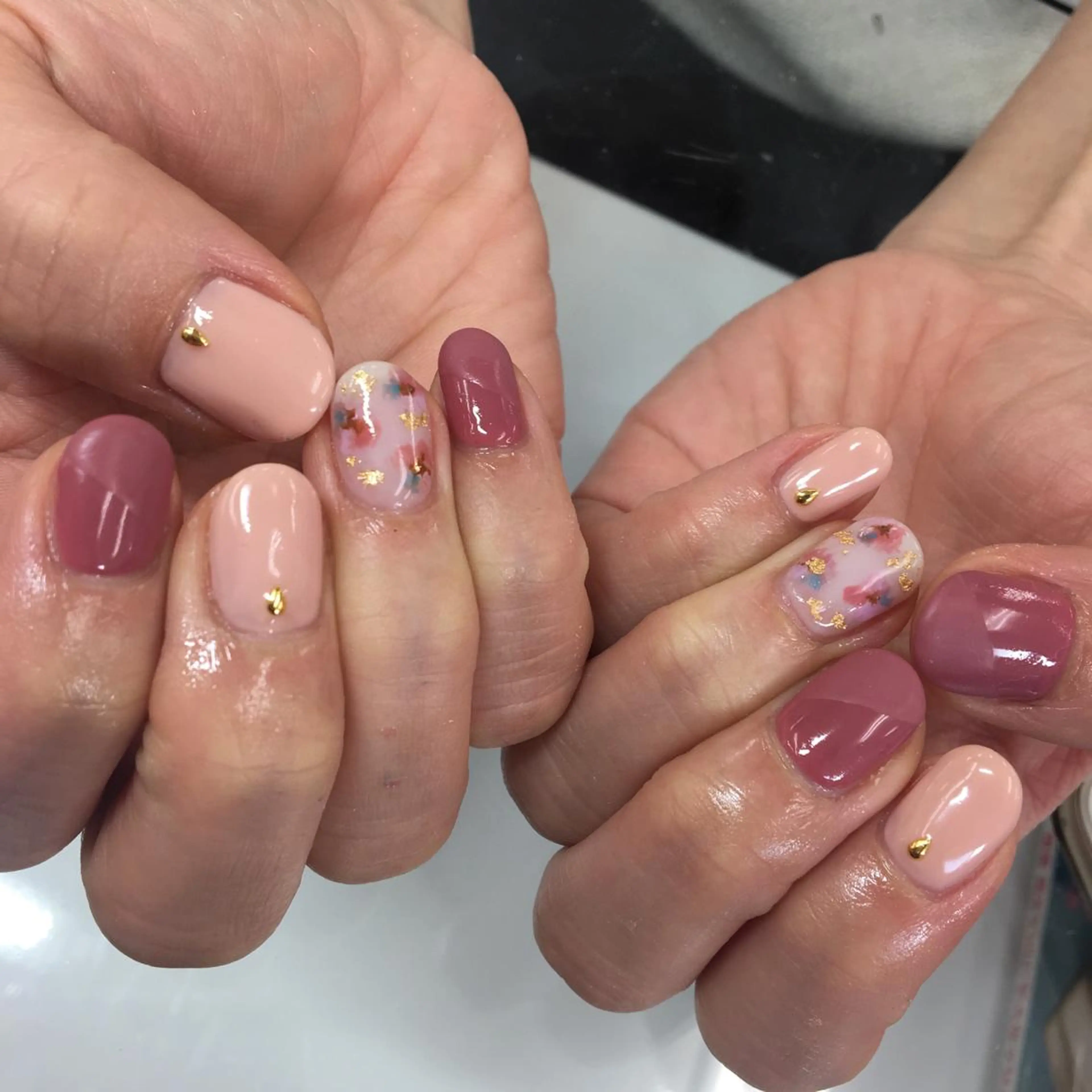 ネイル アートネイル ワンカラーネイル SHINE NAILのネイルデザイン