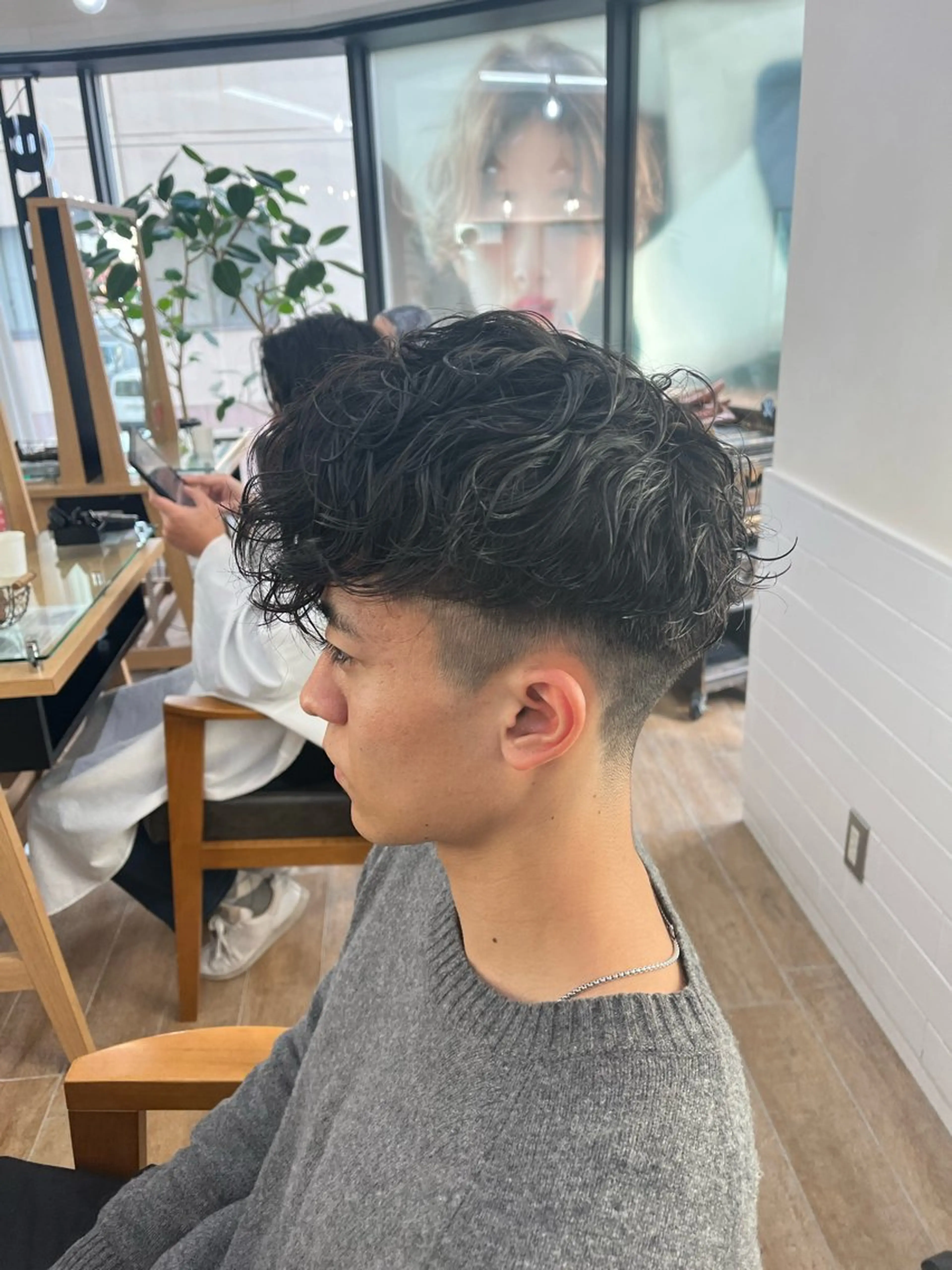 パーマ メンズ カット パーマ ✨ご新規様予約限定 メンズ特化アリサ✨のヘアスタイル