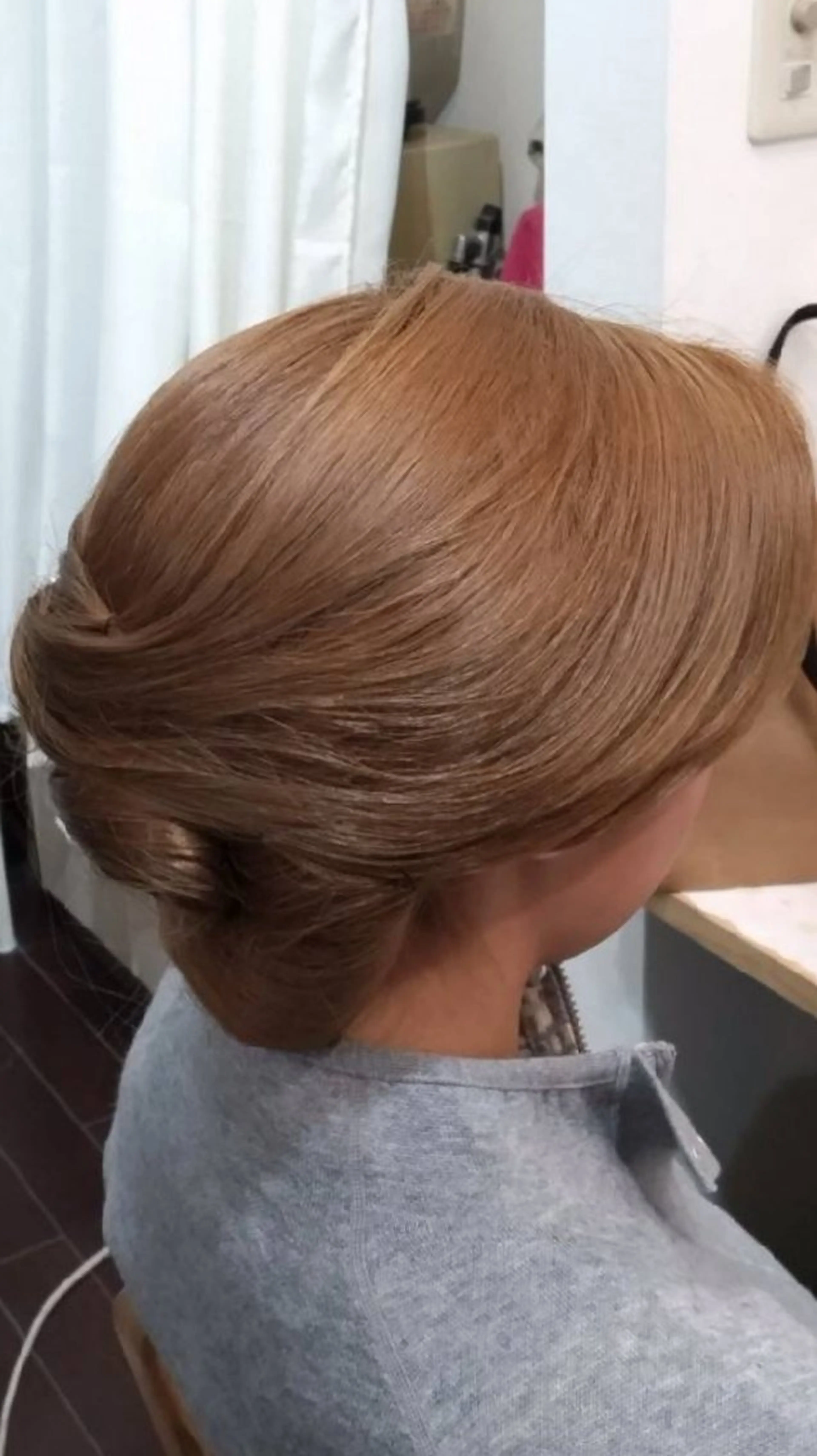 ヘアアレンジ へアセット レインボーのヘアスタイル
