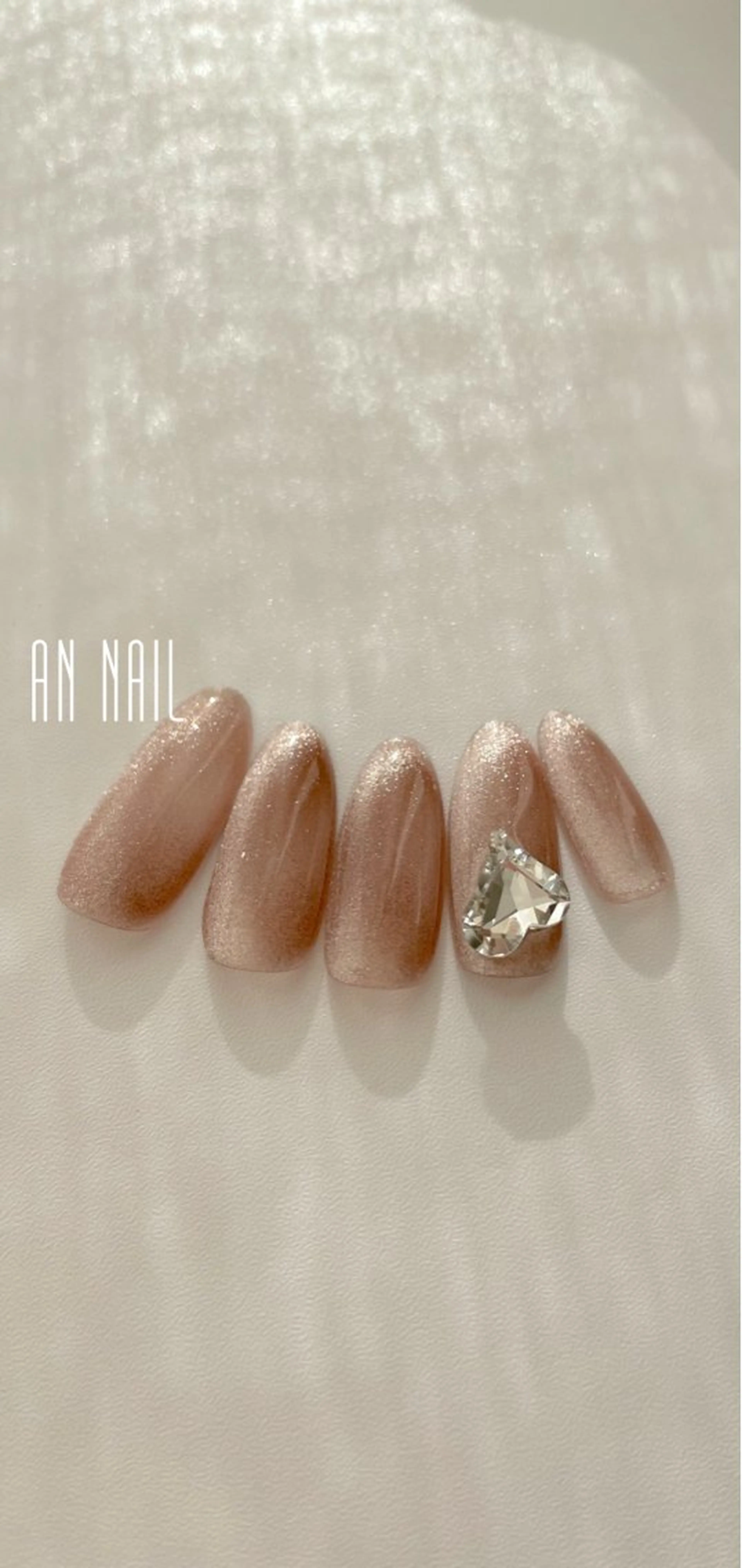 ネイル マグネットネイル ハンドネイル AN Nailのネイルデザイン
