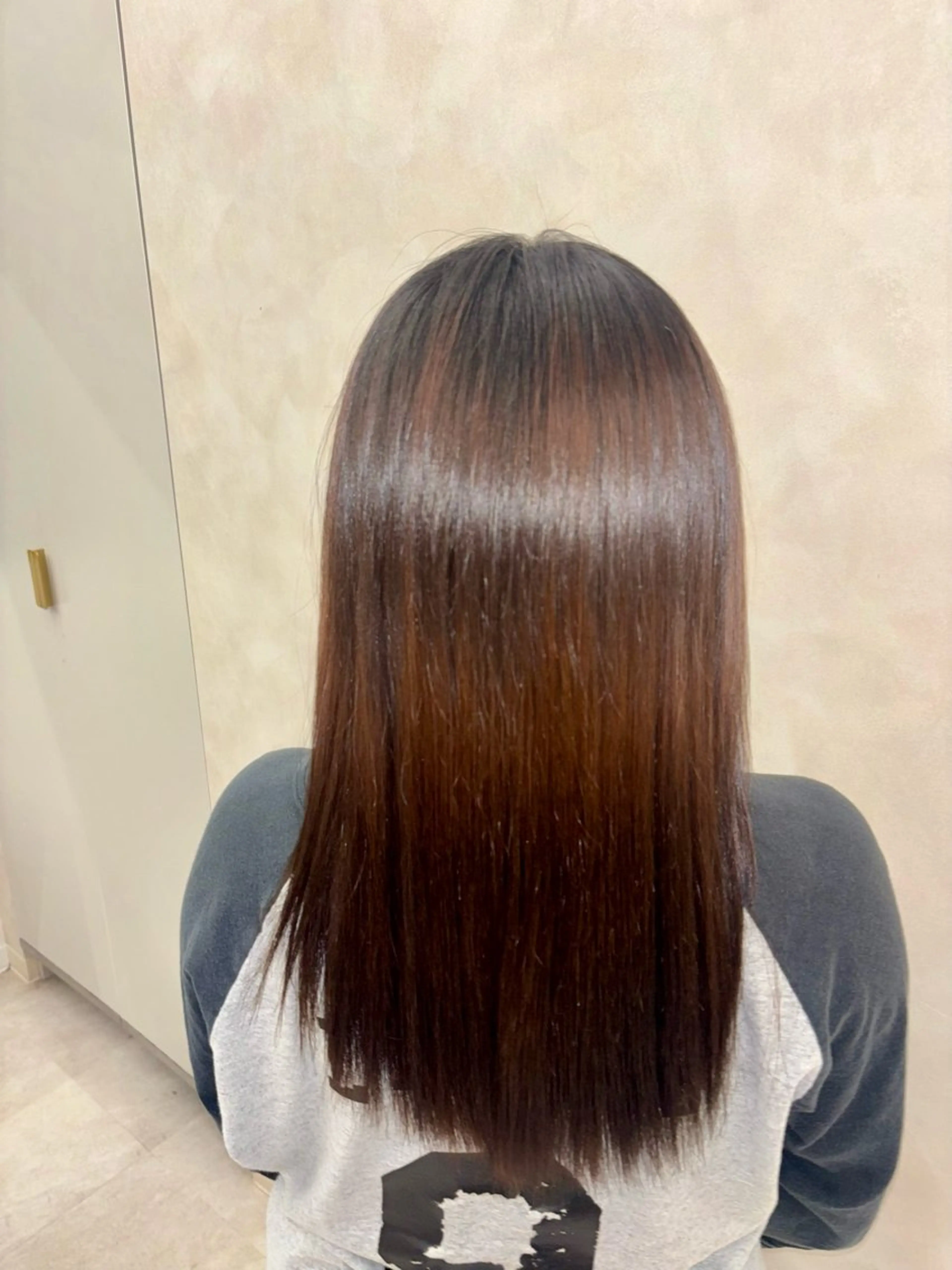 ミディアム トリートメント 暖色/髪質改善/ ツヤ髪🎀本田愛来のヘアスタイル