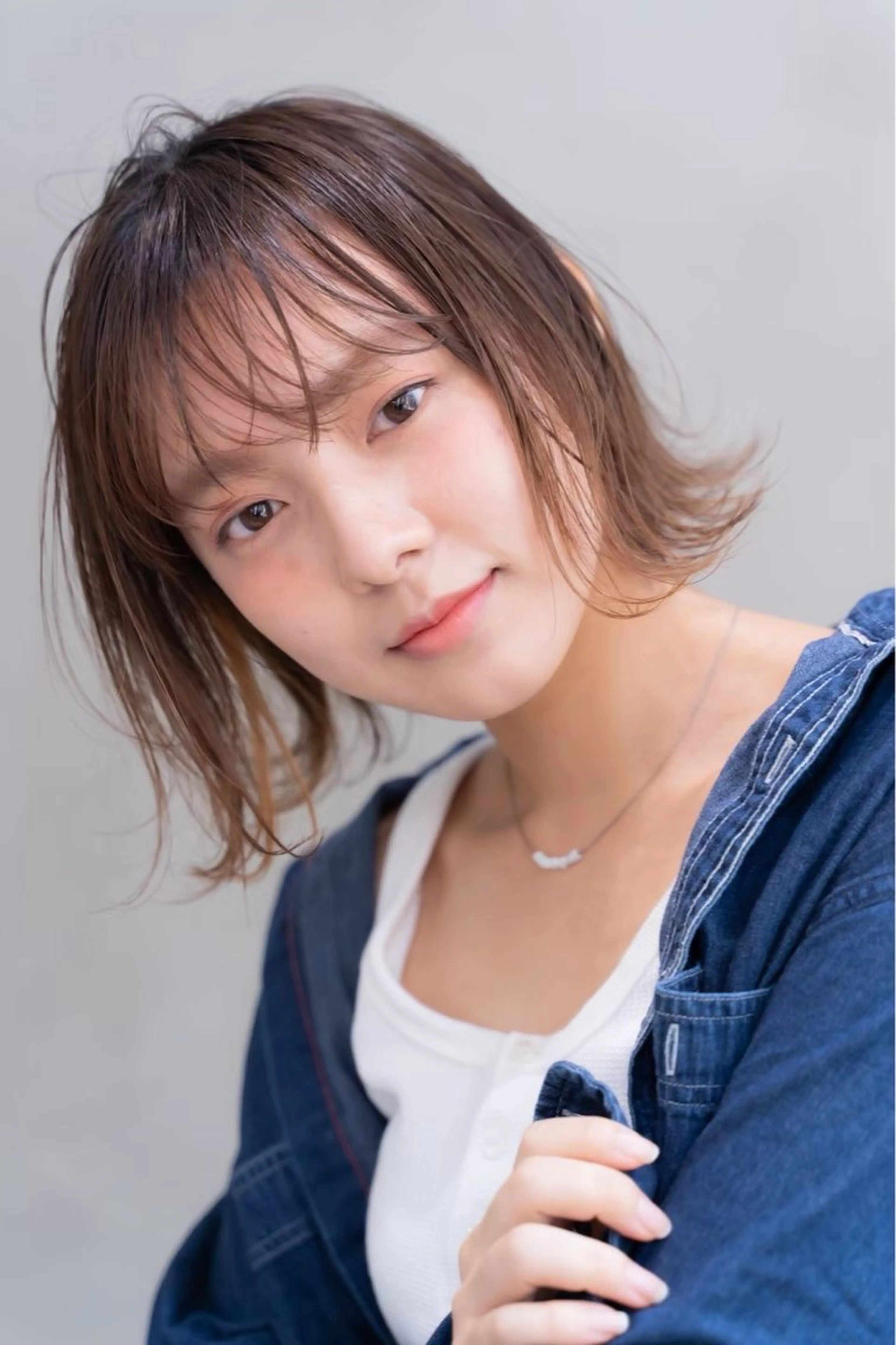 ショート カラー ヘアアレンジ ヘアカラー トリートメント ヘッドスパ ヘアセット 🤎垢抜けベージュ カラー🤎ハヤトのヘアスタイル