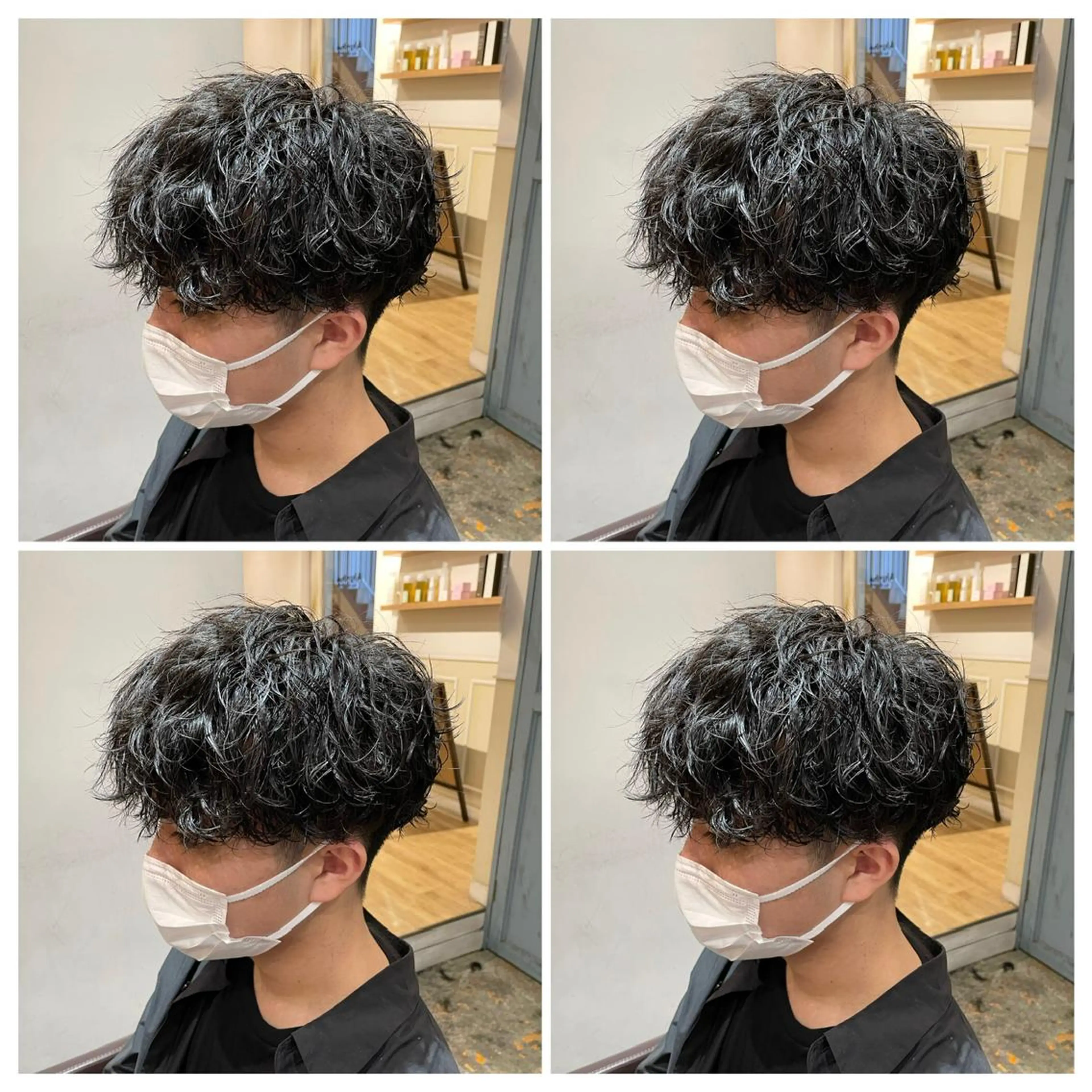 パーマ メンズ カット パーマ トリートメント 💎髪質改善/艶髪 荻原💎のヘアスタイル