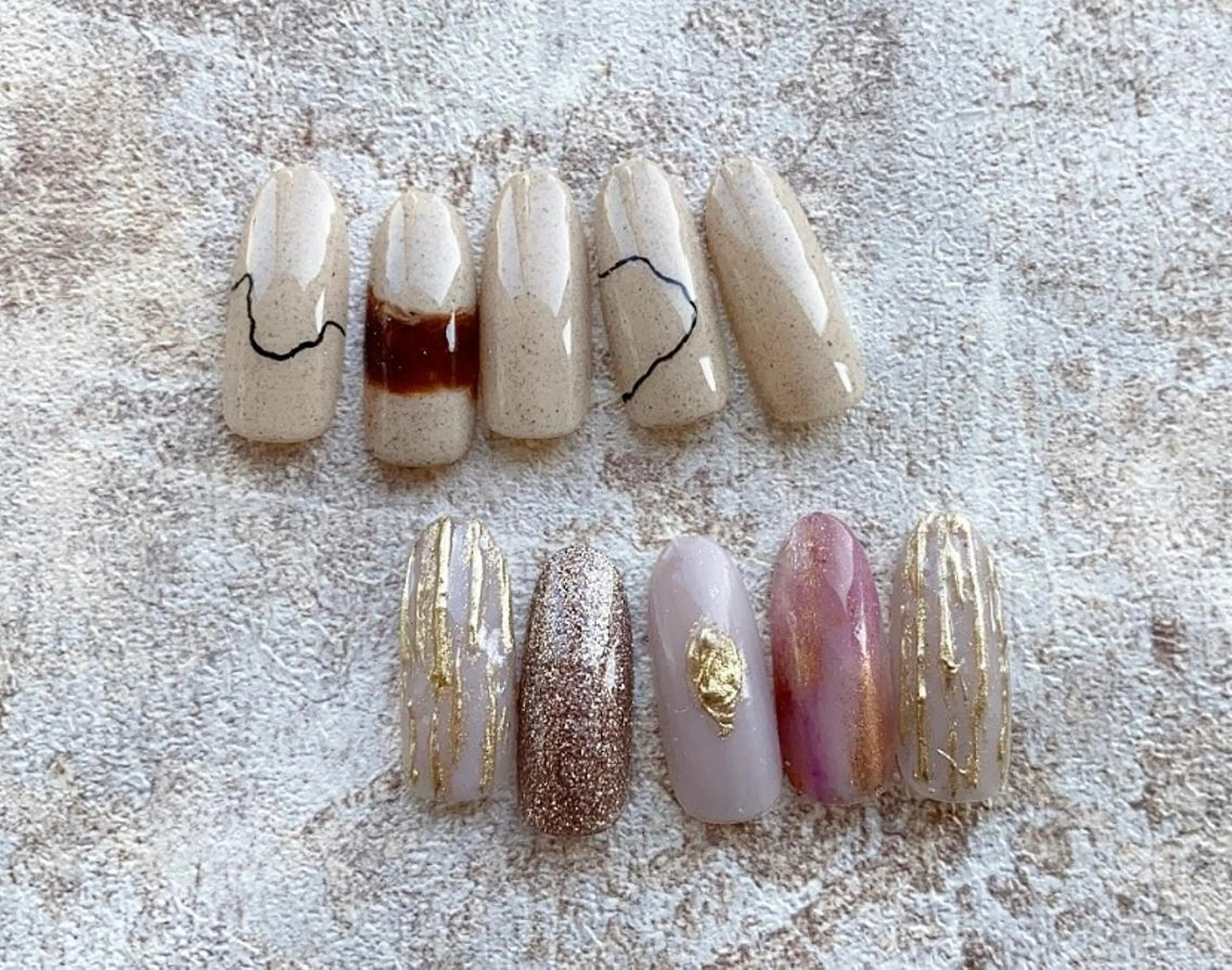 ネイル joie ange難波店所属・田邊 早也香のネイルデザイン