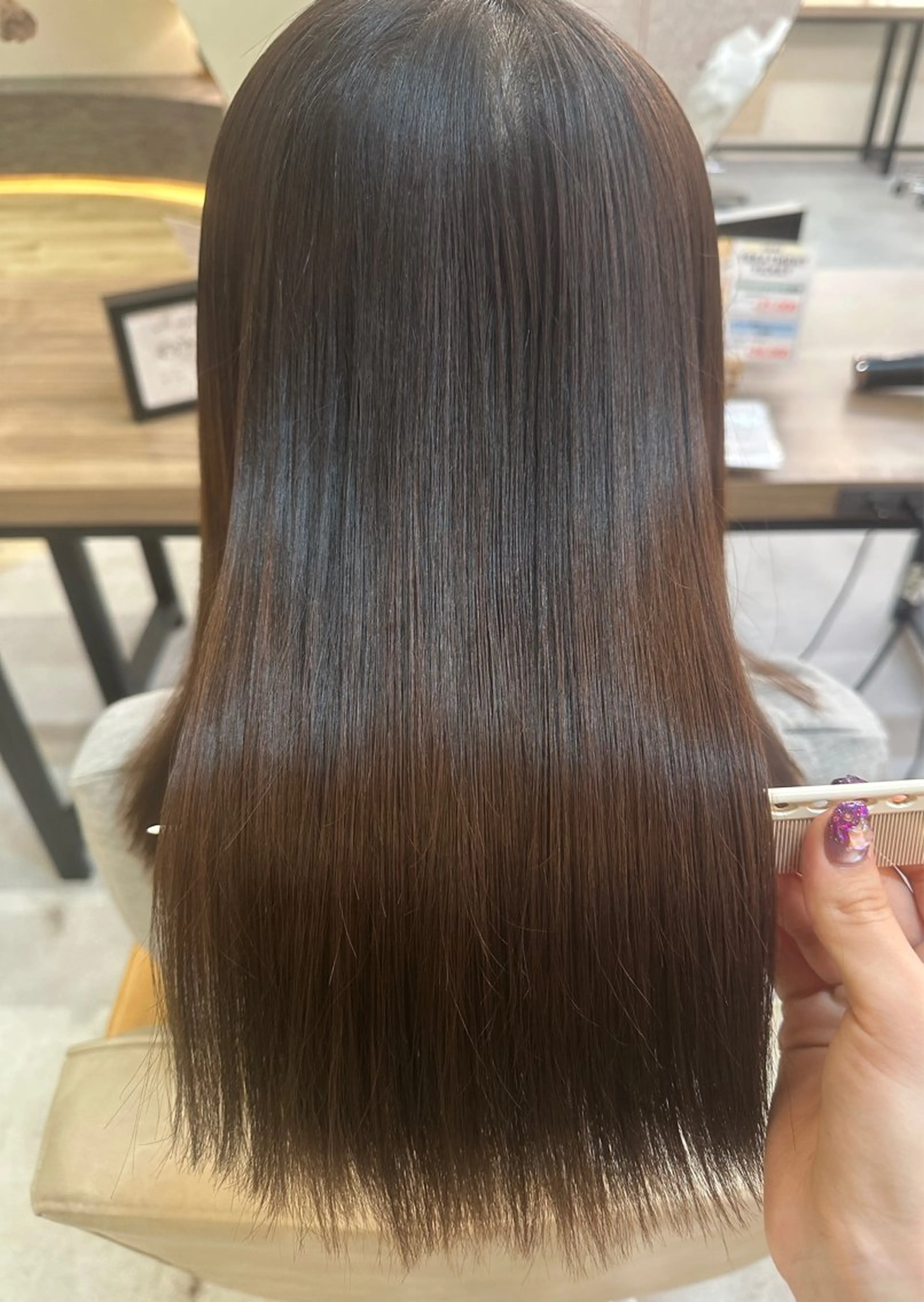 やわ艶ストレート縮毛矯正 + 4step treatment🧼☁️の写真