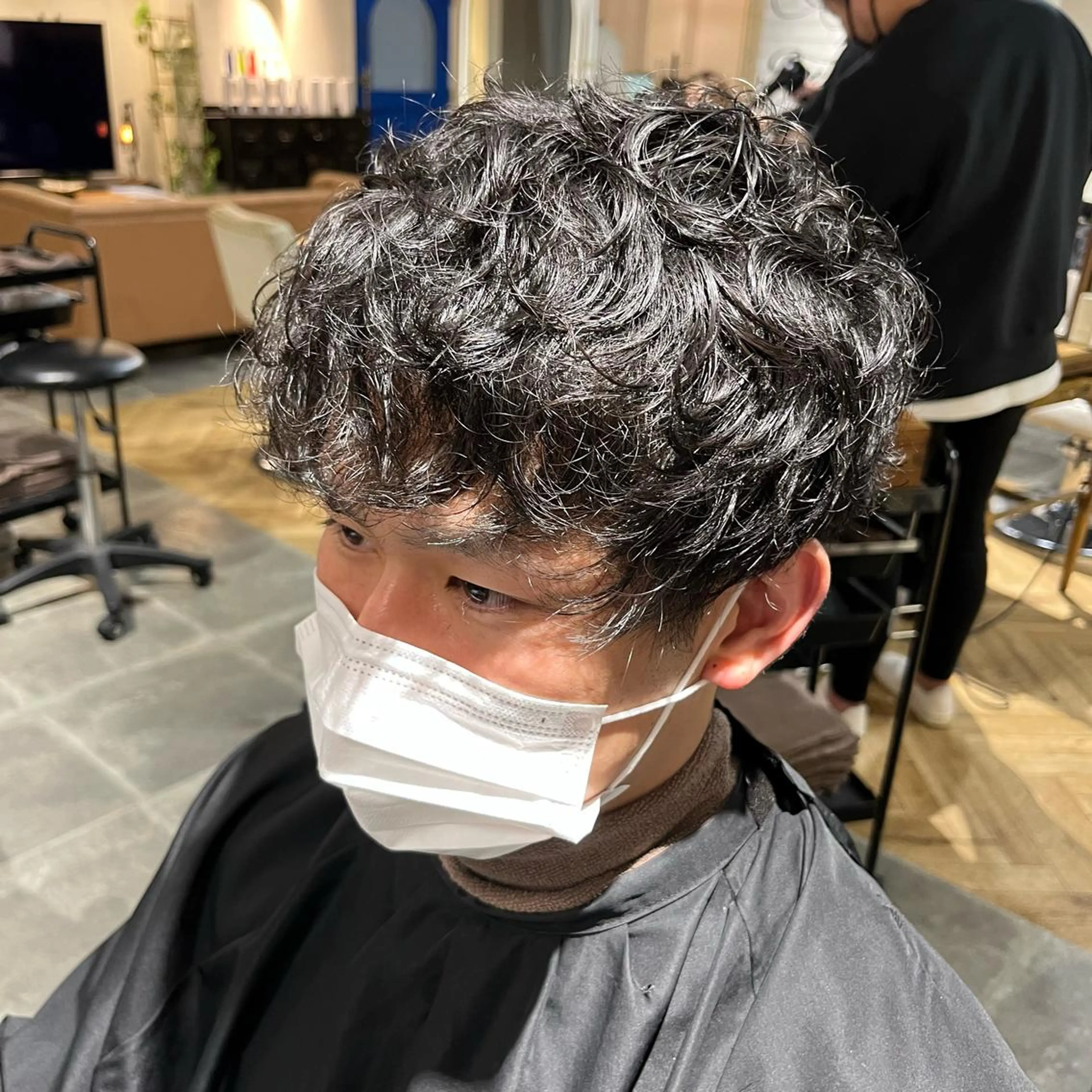 ショート メンズ くせ毛 umber  royce所属・🫟メンズスタイル 特化型マナ🫟のヘアスタイル