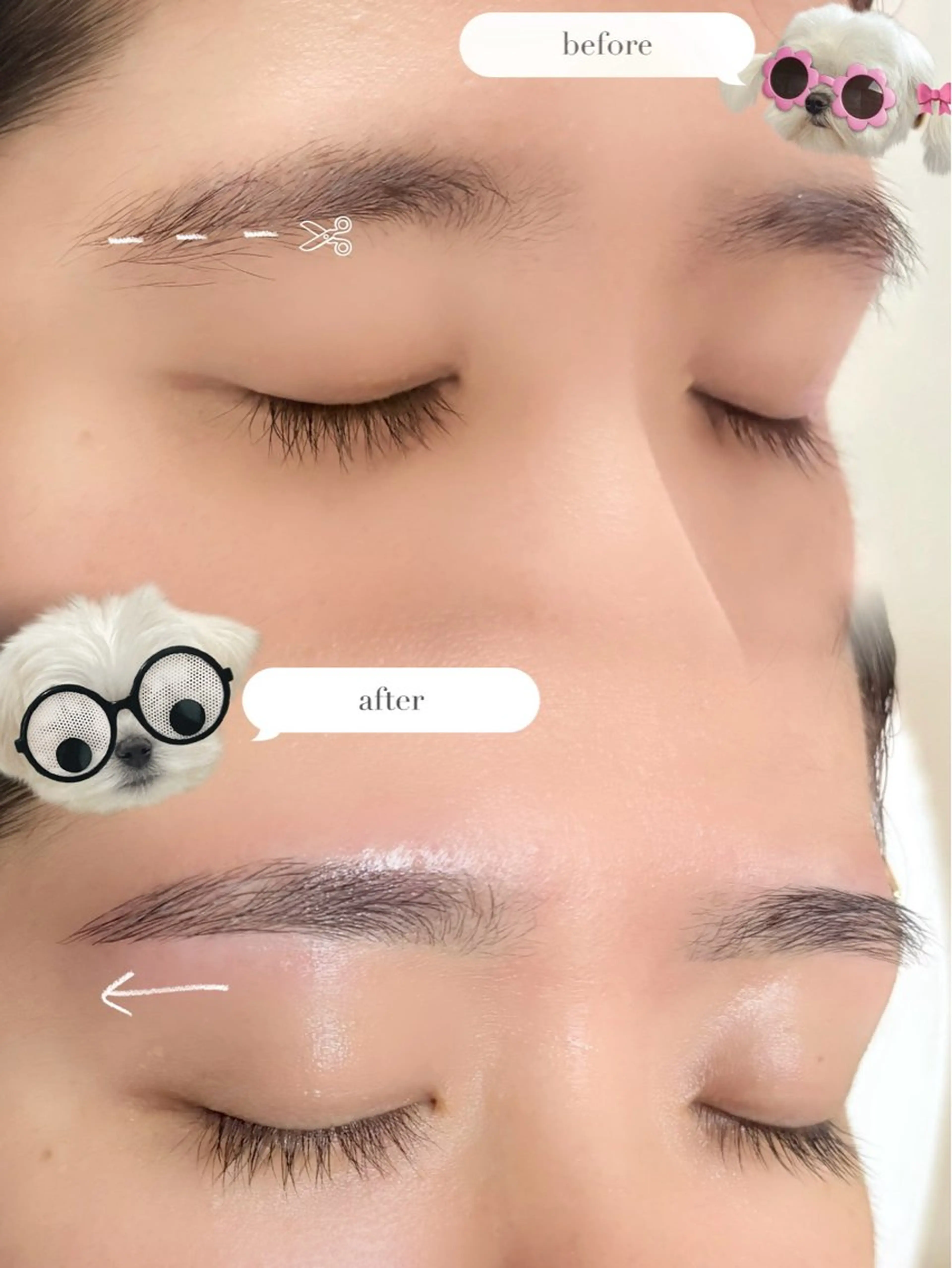 アイブロウ 眉毛ワックス脱毛 アイブロウ専門店iBROW.新越谷店所属・田中 桃香のマツエク・マツパデザイン