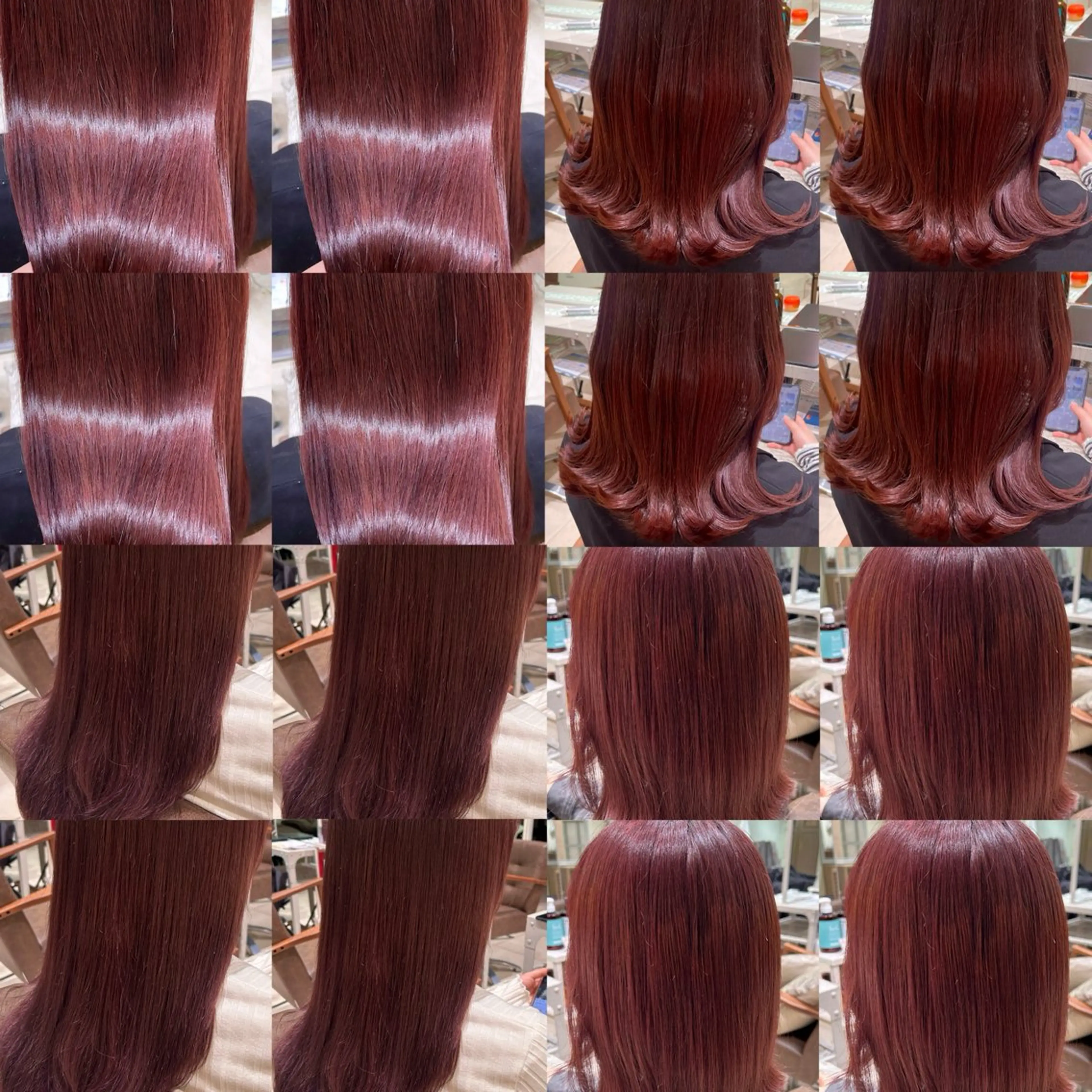 【ミニモ限定】カラー+髪質改善トリートメント/ ️🩵カラーをしても艶々な仕上がりに！️🩵の写真