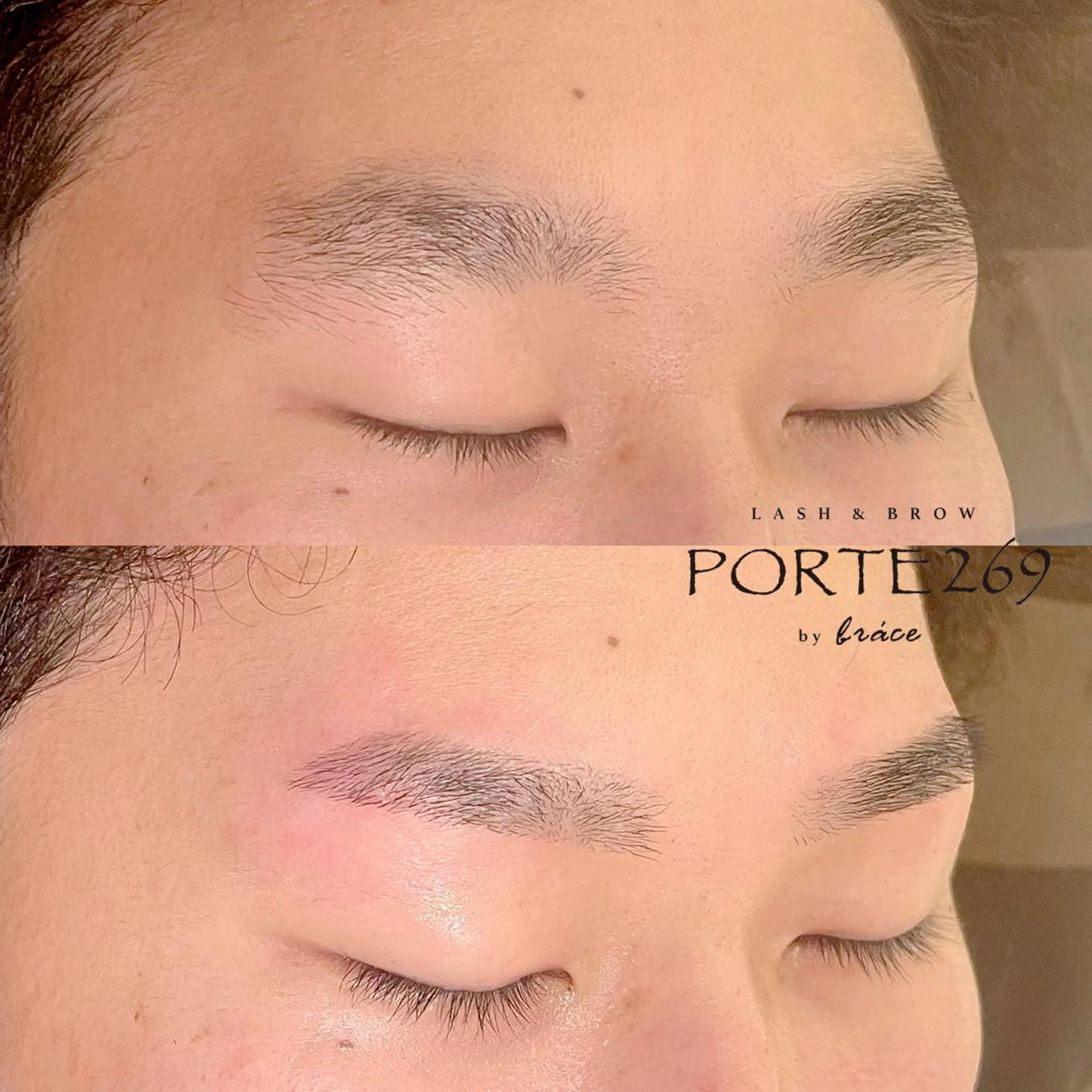 メンズ アイブロウ Lash&brow PORTE269布施店所属・brace 竹田愛海のエステ・リラクイメージ