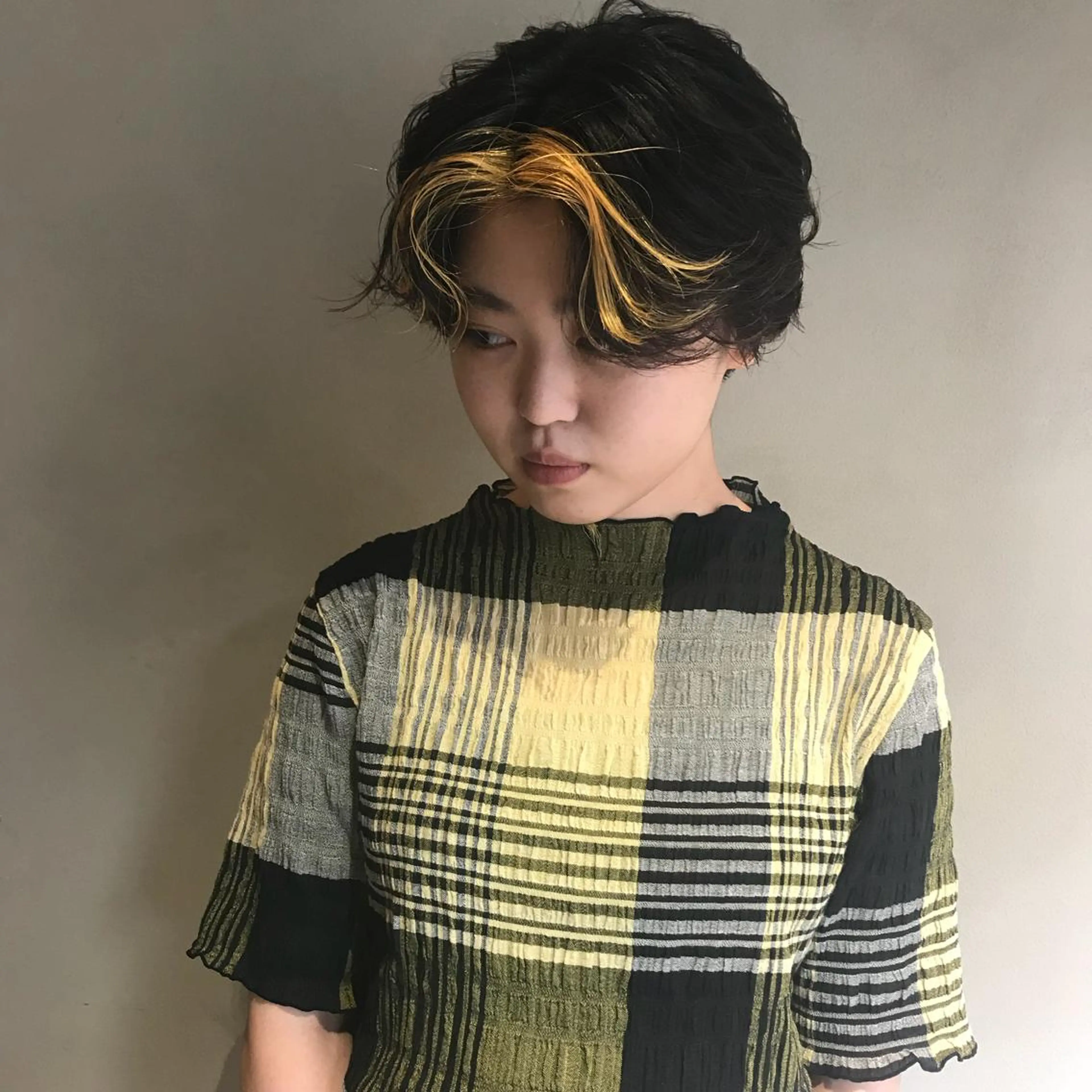 ショート カラー パーマ share salon JAM 吉祥寺所属・レイヤー/ブリーチ HIKARU ♡のヘアスタイル