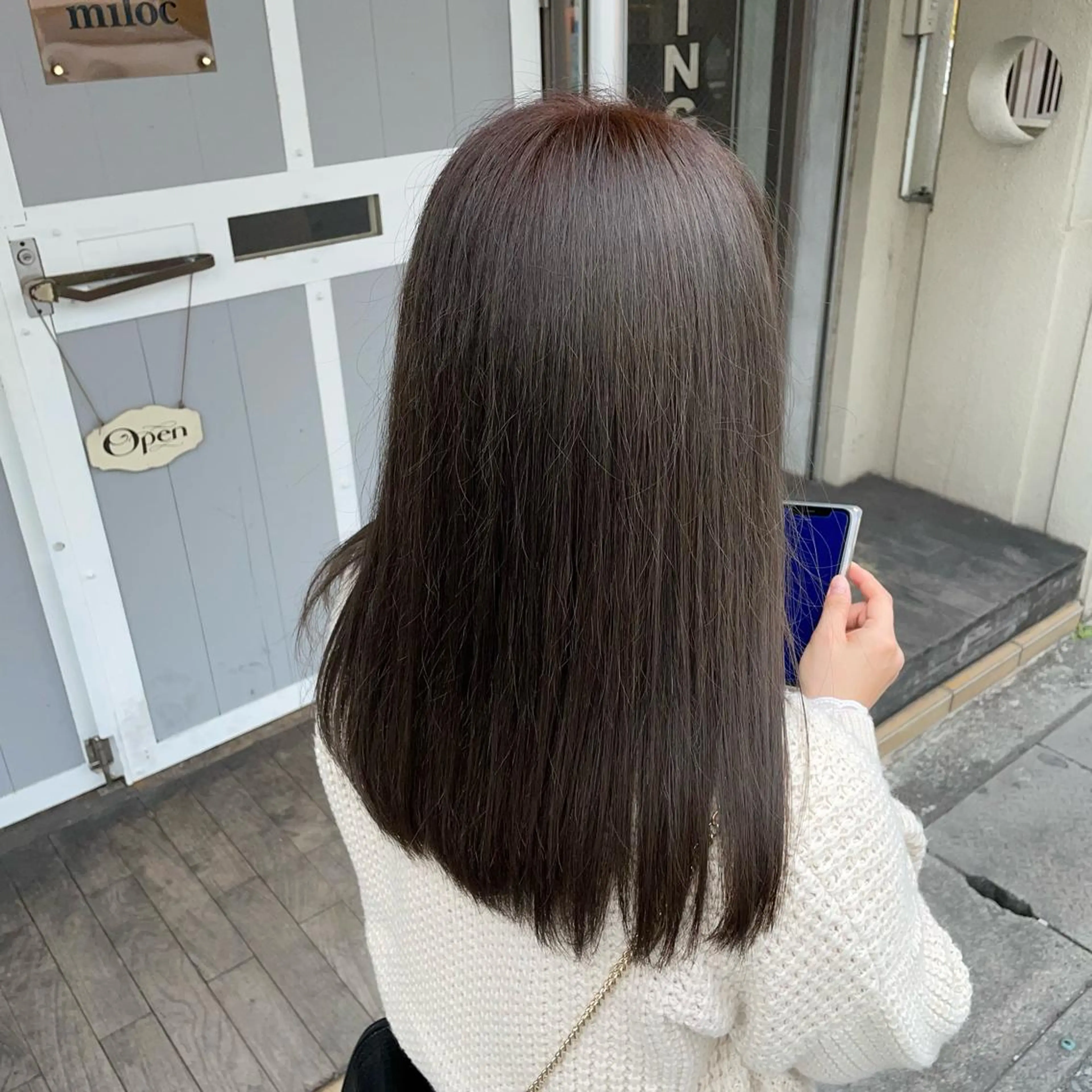 ロング カラー ヘアカラー miloc那覇 MIKUのヘアスタイル