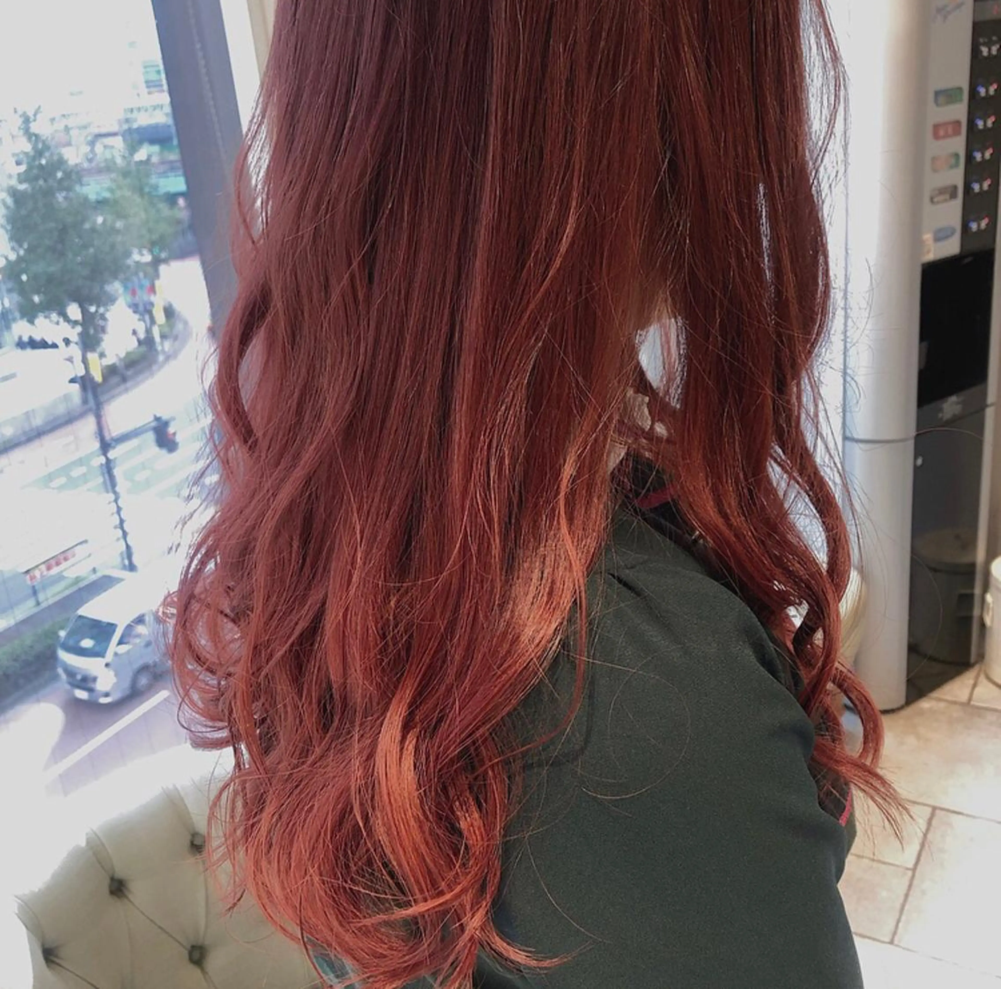 ロング カラー ヘアアレンジ Maho🍃 #池袋 #眉毛 #実績豊富のマツエク・マツパデザイン