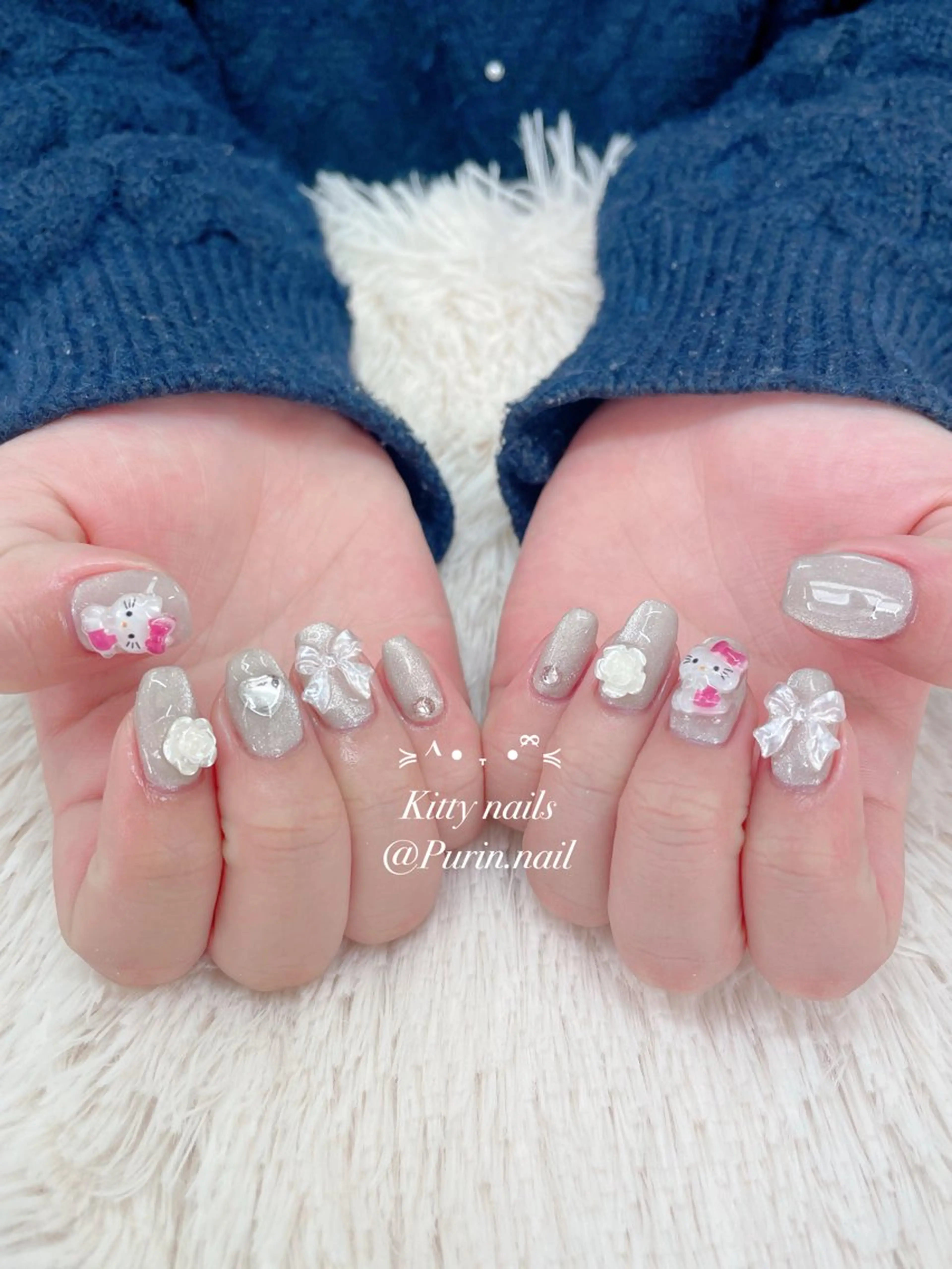 ネイル ハンドネイル Nails by Purin🍮のネイルデザイン