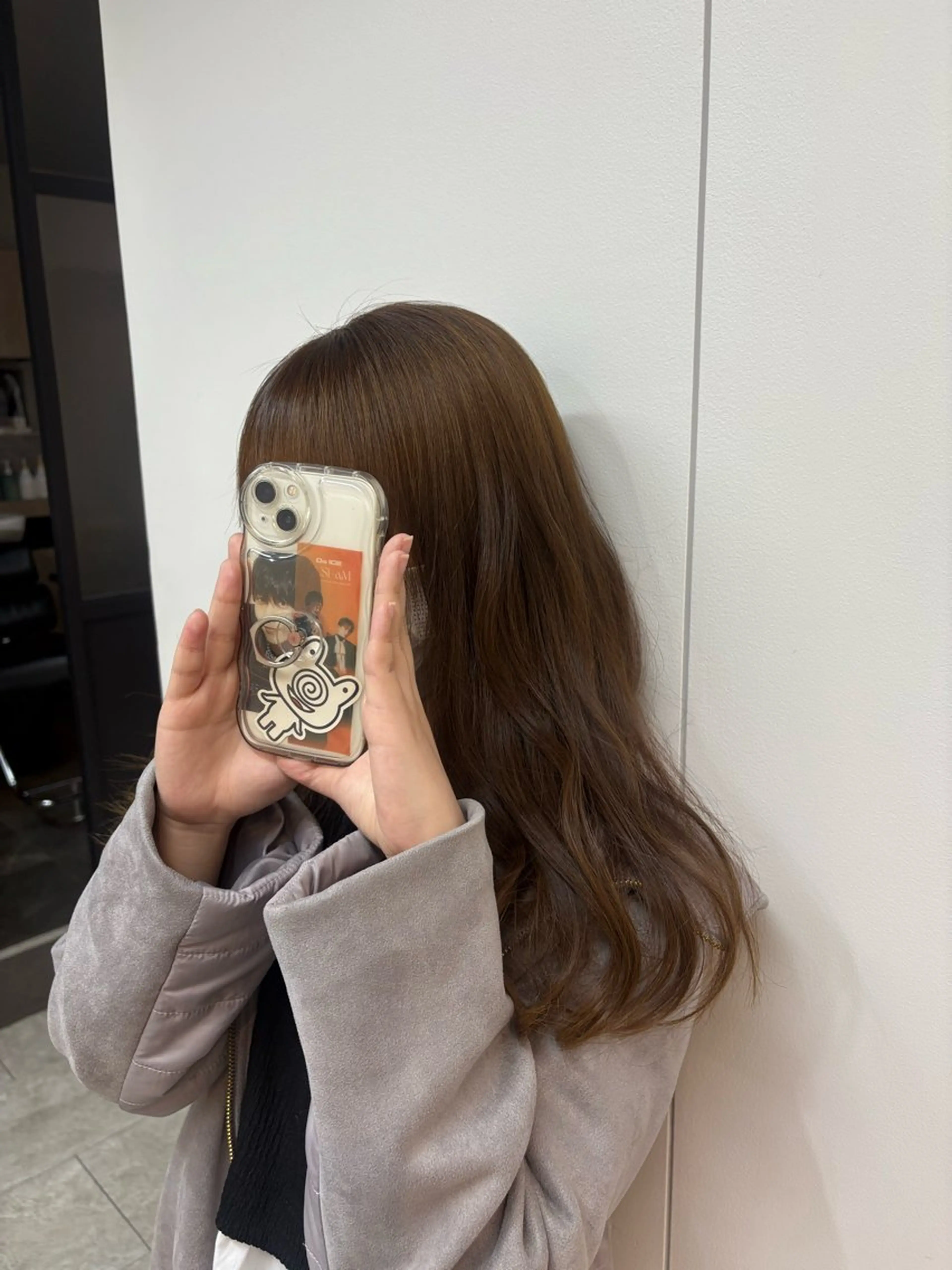 ロング neaf 六本木店所属・六本木🩷ハイライト 望月彩音のヘアスタイル