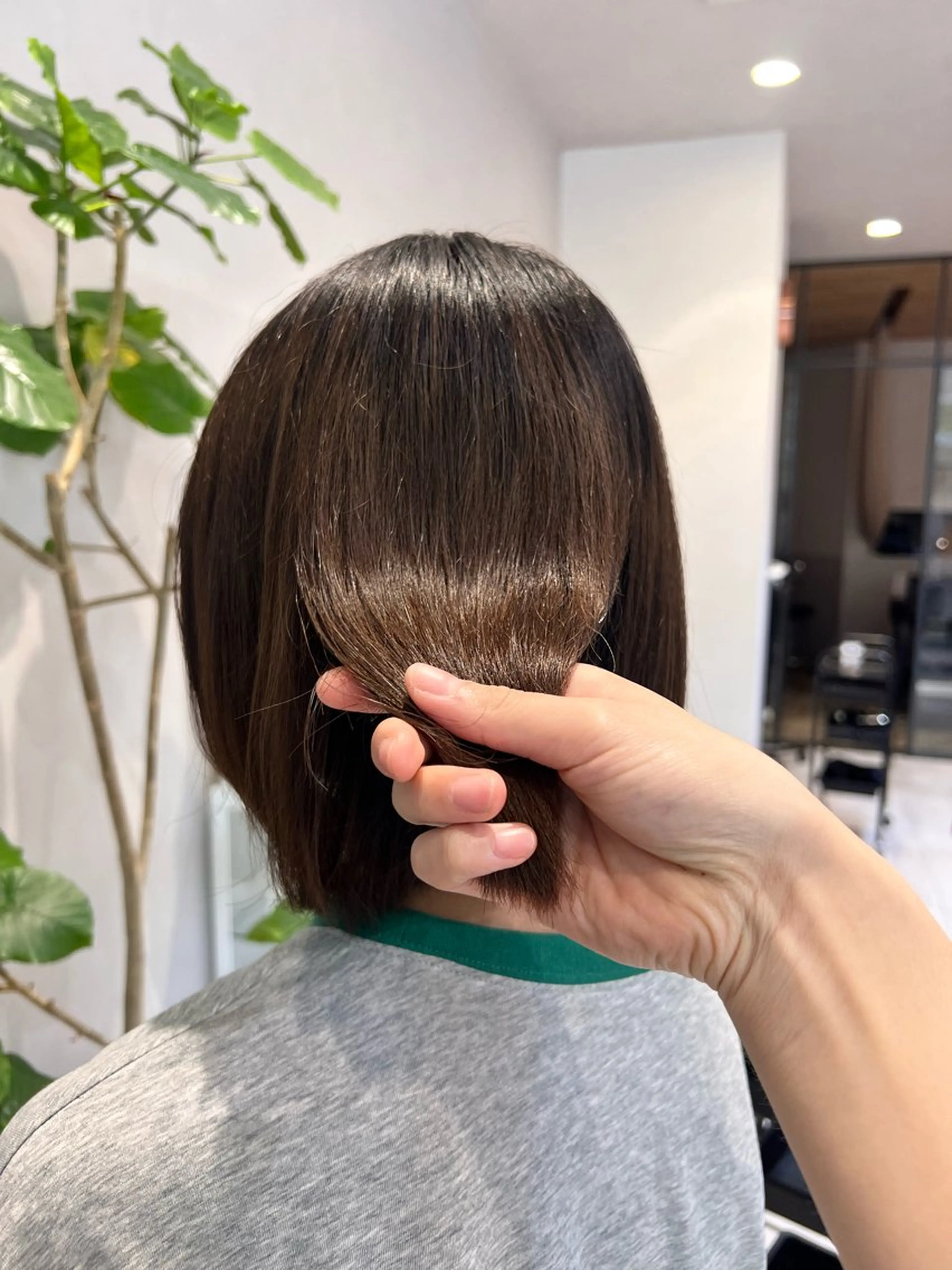 ショート ブリーチカラー 〻髪質改善〻アレンジのヘアスタイル