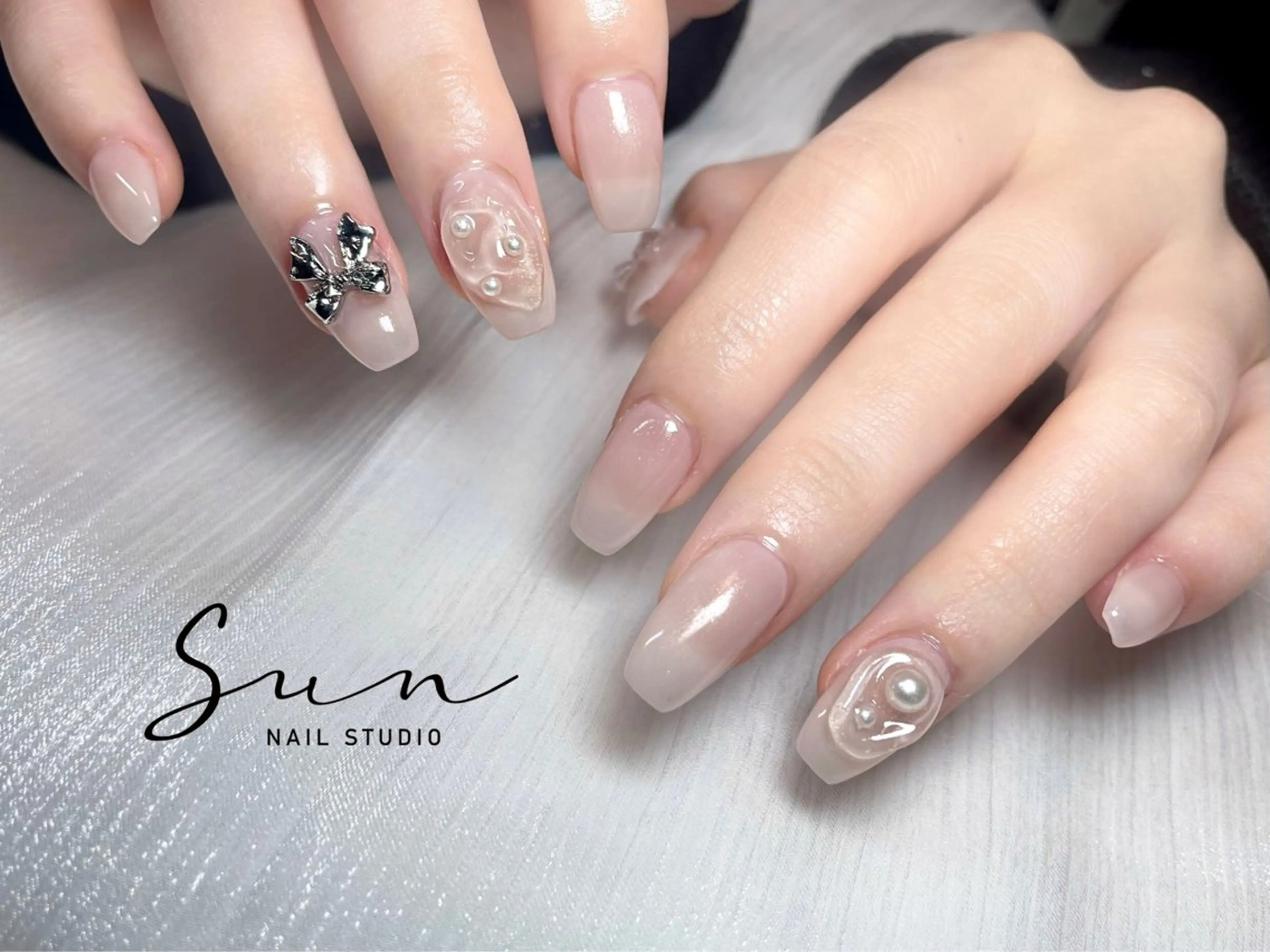ネイル ハンドネイル ハンドケア SUN nail上本町のネイルデザイン
