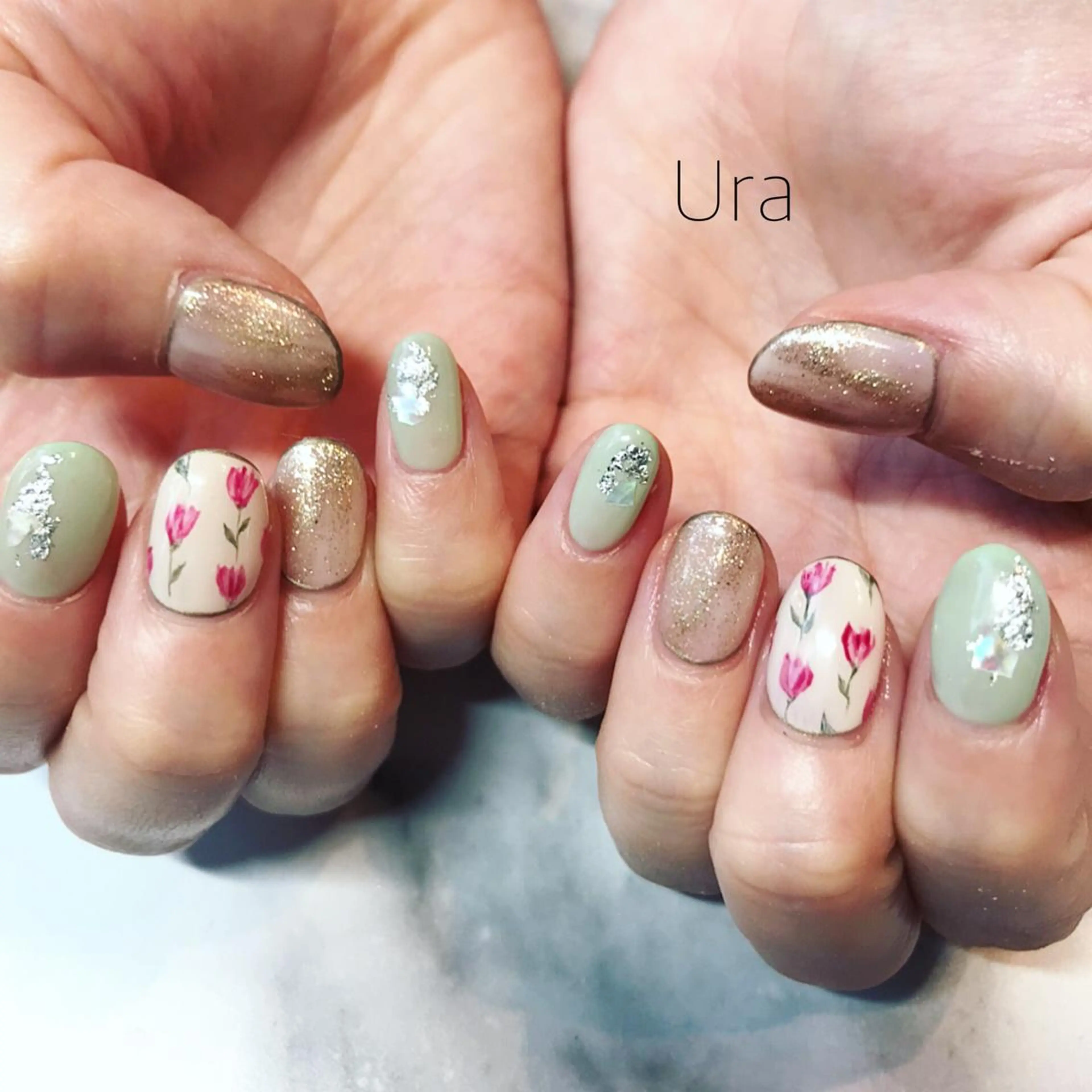 ネイル ハンドネイル UrakoNail 《nail》のネイルデザイン