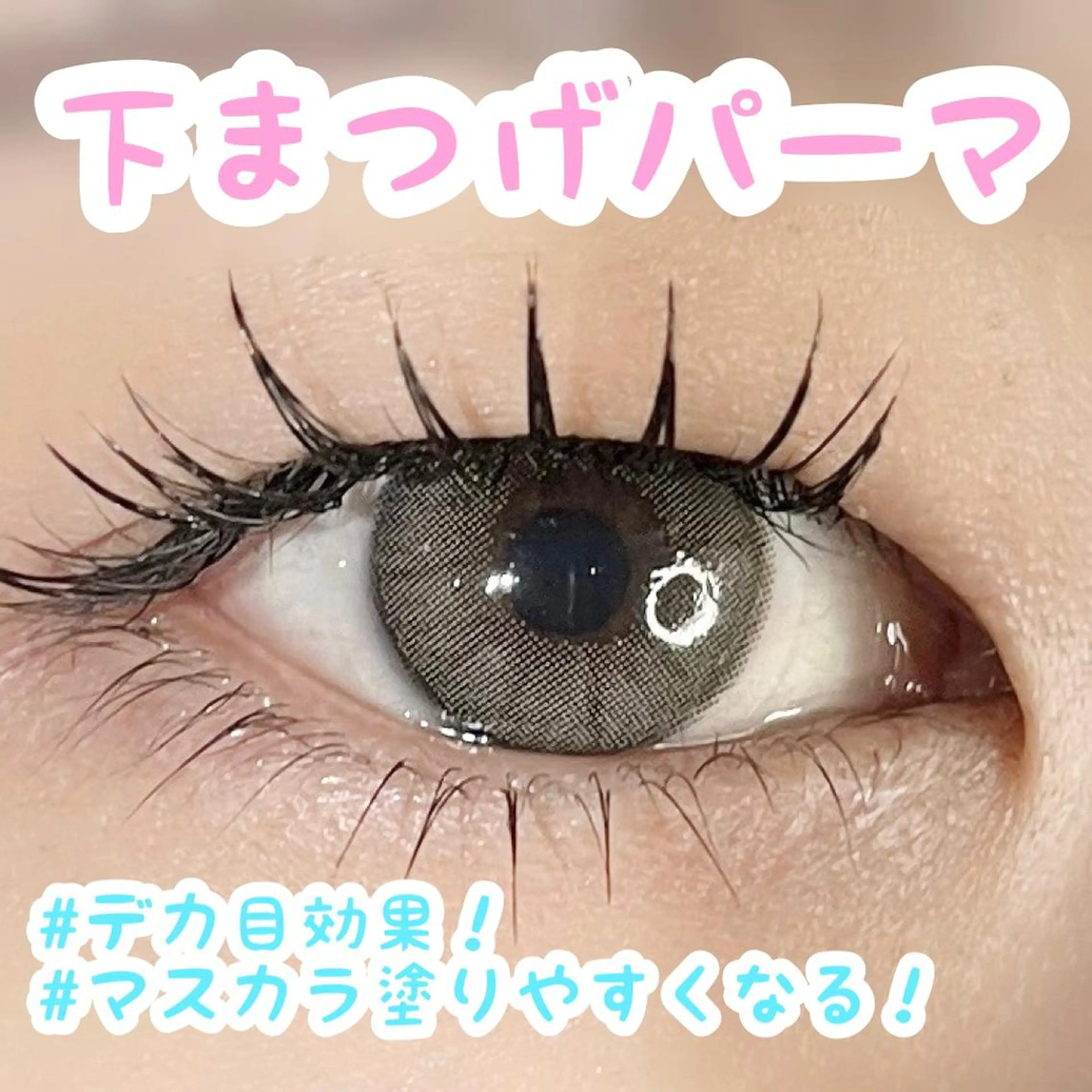 マツエク・マツパ まつげパーマ 下まつげエクステ N eyelash SARA🌷のマツエク・マツパデザイン