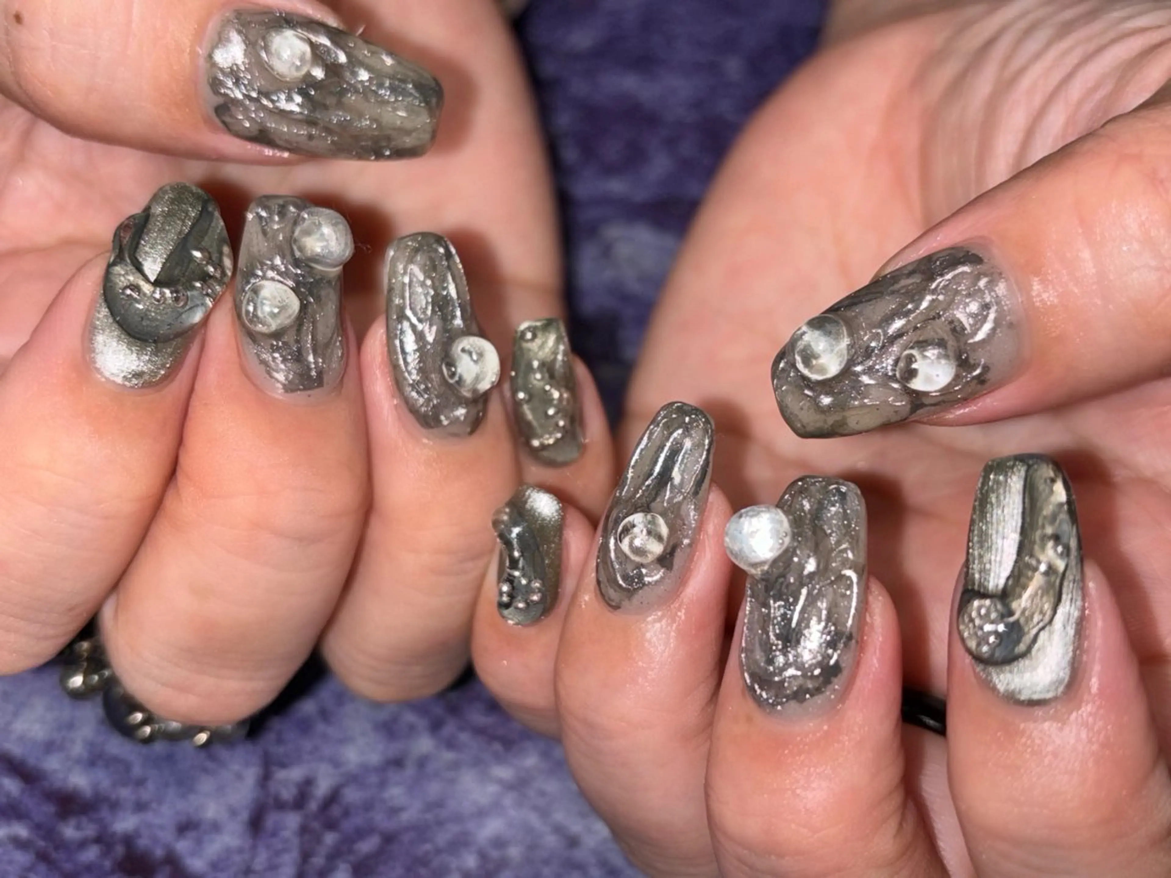 ネイル ハンドネイル NICO nail中野所属・辻 果楠のネイルデザイン