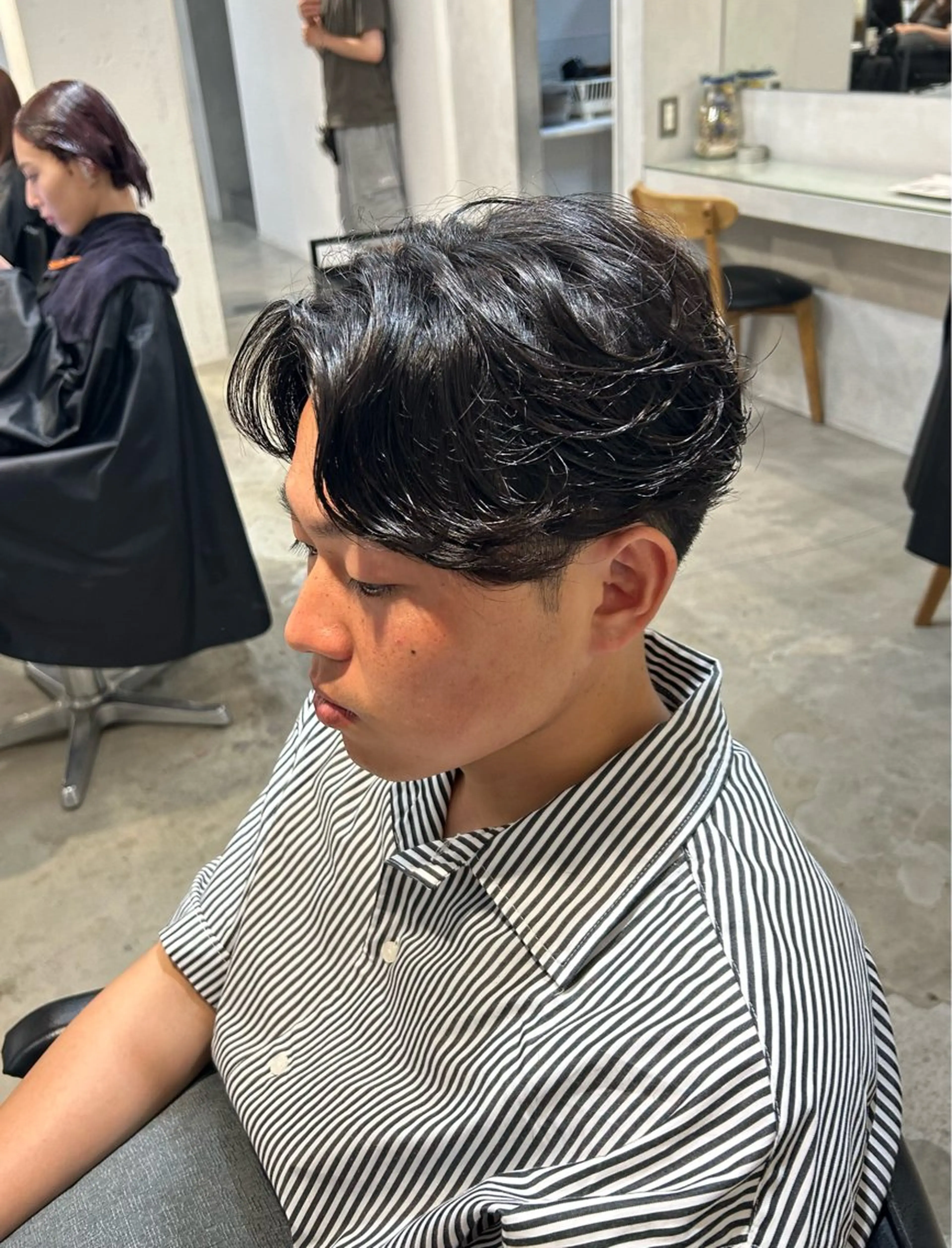 パーマ メンズ カット パーマ 💈圧倒的かっこいい 💈メンズパーマの匠のヘアスタイル