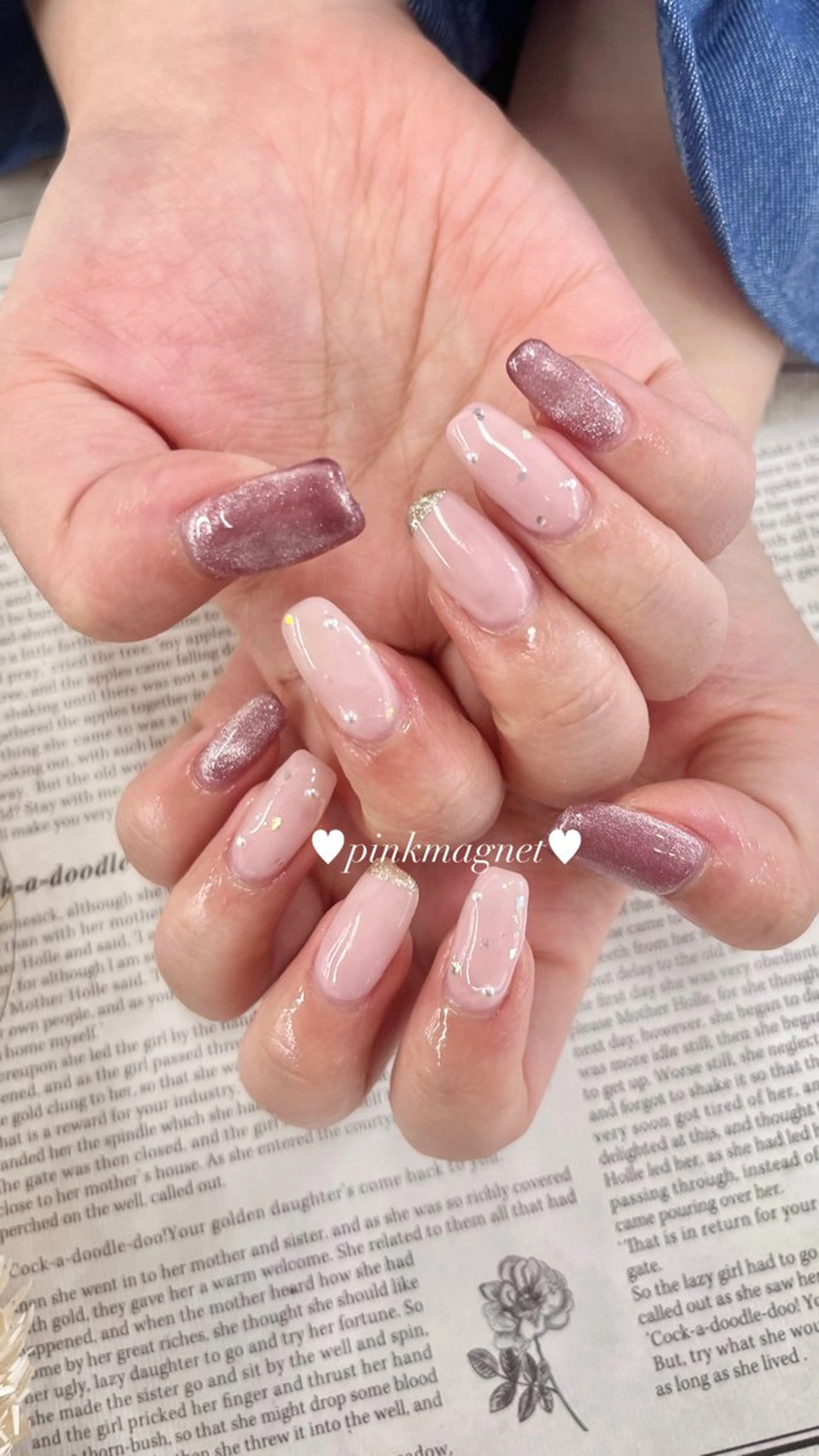 ネイル ピンク ︎Basic町田イン スタ予約 AIRIのネイルデザイン