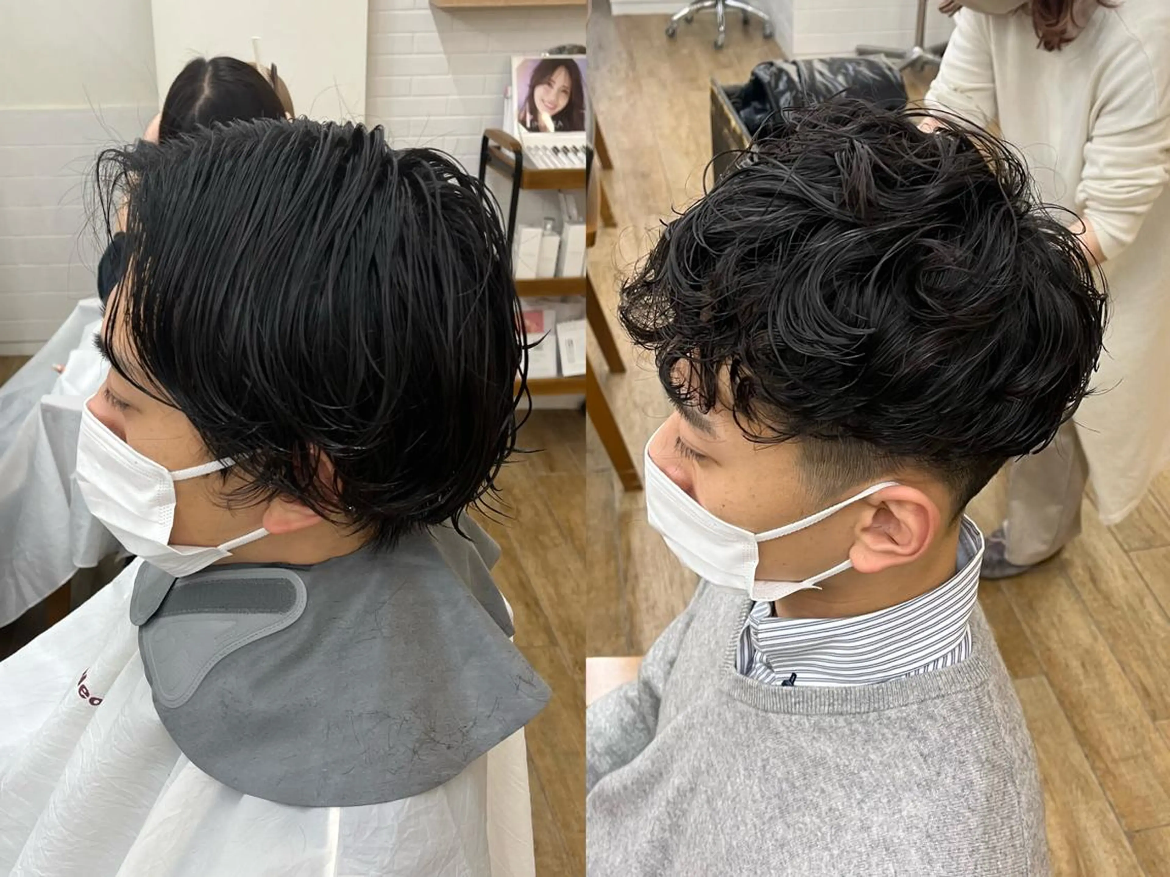 パーマ メンズ カット パーマ ✨ご新規様予約限定 メンズ特化アリサ✨のヘアスタイル