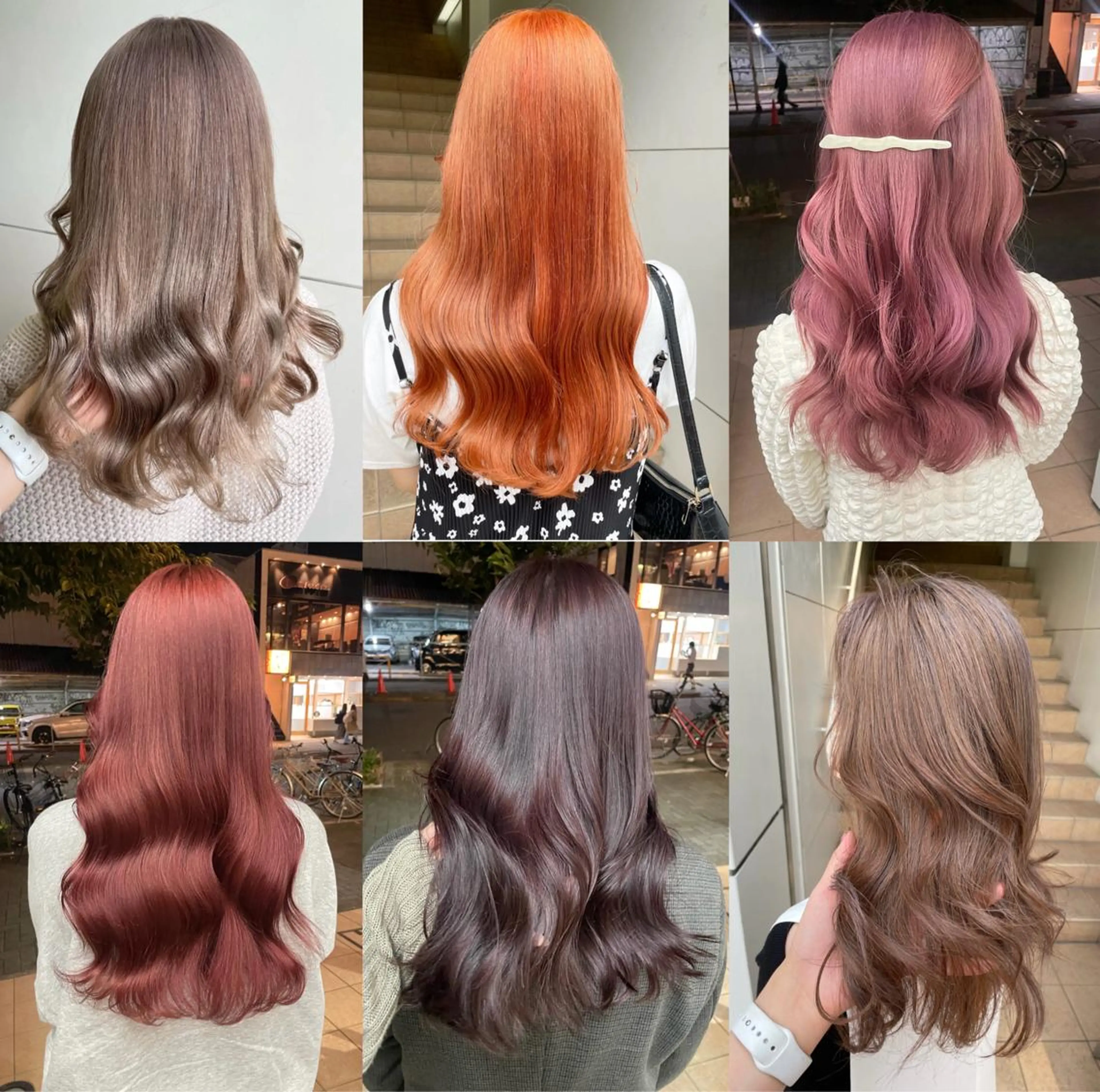 ロング カラー ヘアアレンジ 【女性限定】河西 彩香/ブリーチカラーのヘアスタイル